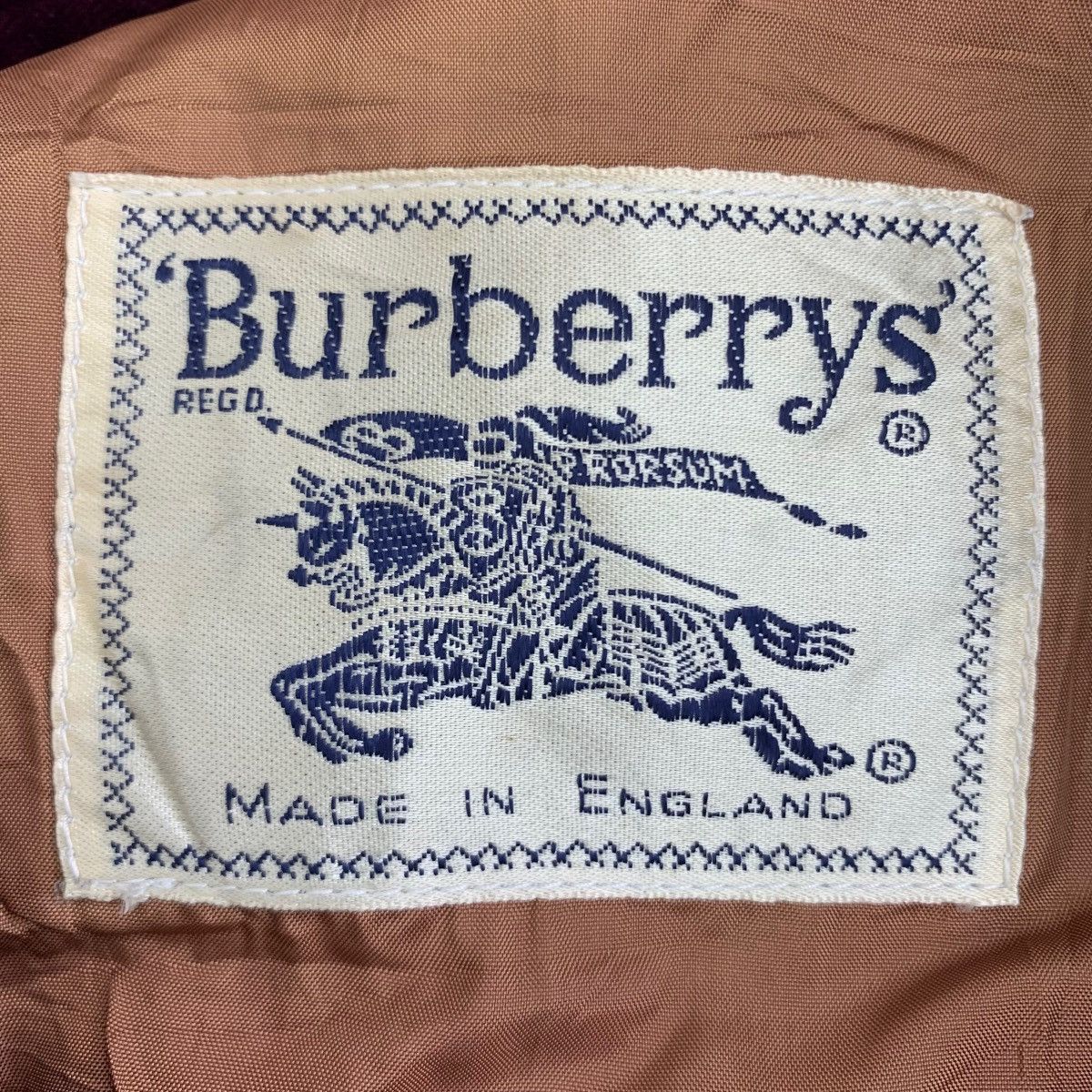 Burberry × Vintage Vintage Burberrys Velvet Bomber Zipper Jacket Size US M / EU 48-50 / 2 - 6 Thumbnail