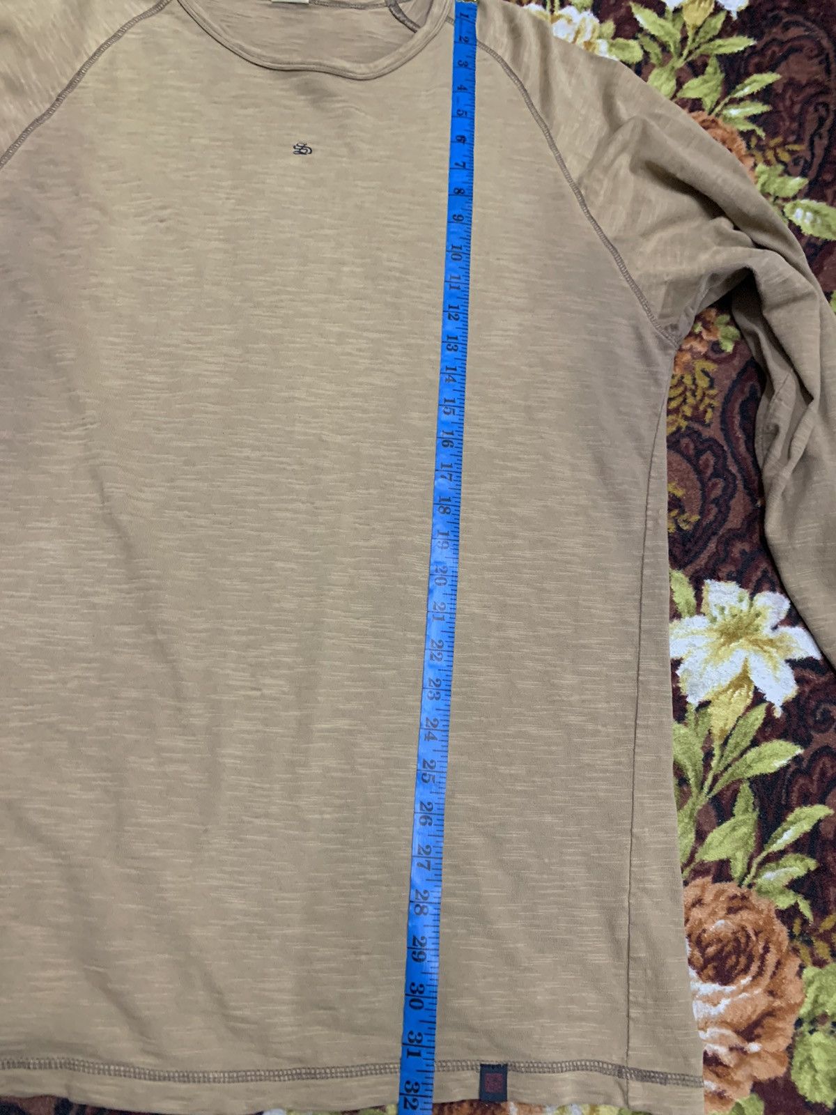 Japanese Brand Distressed Two Tone Colors Smiths American Long Sleeve Size US L / EU 52-54 / 3 - 14 Thumbnail