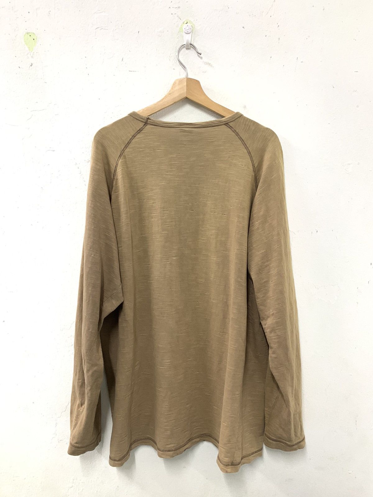 Japanese Brand Distressed Two Tone Colors Smiths American Long Sleeve Size US L / EU 52-54 / 3 - 2 Thumbnail