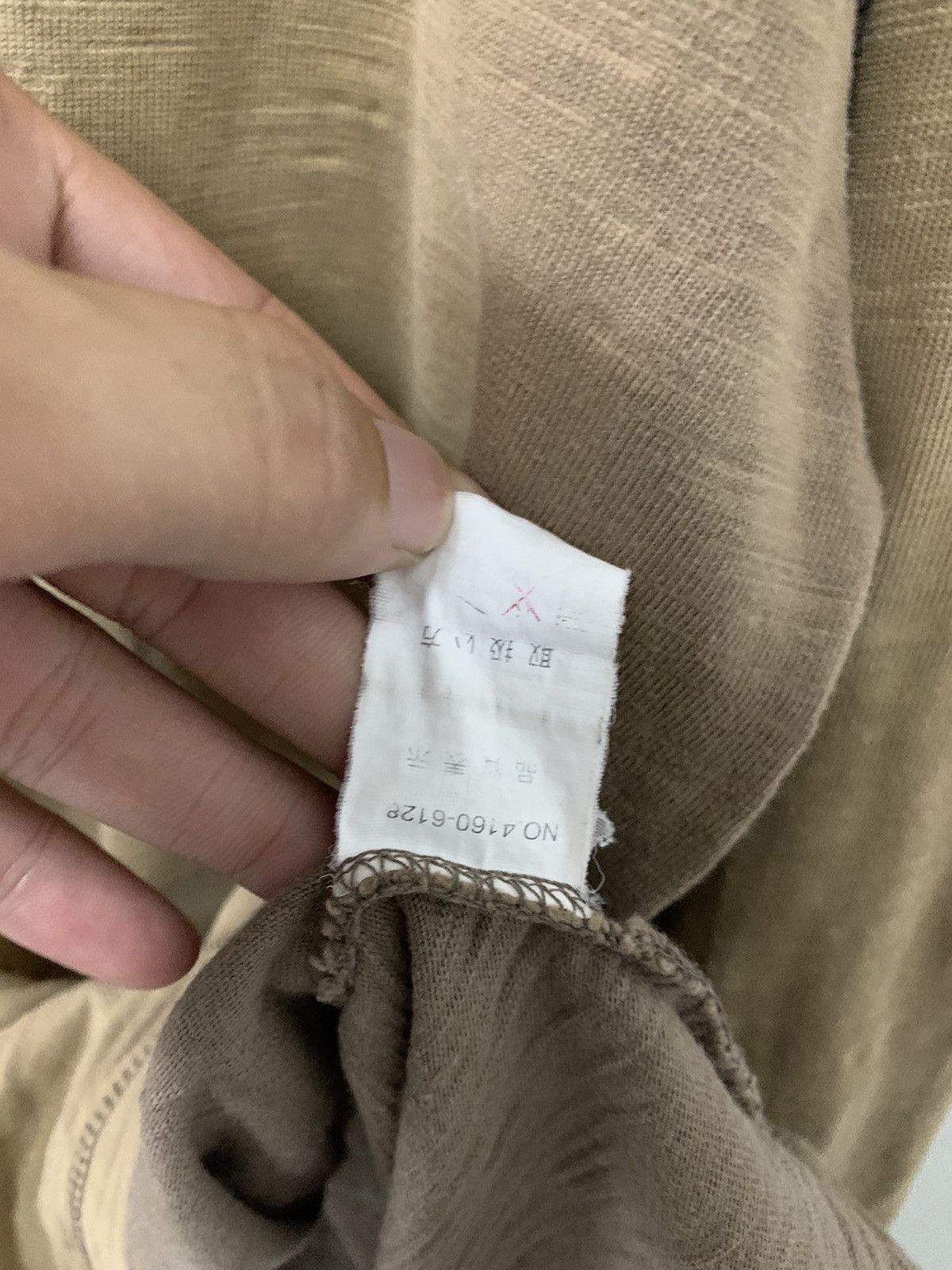 Japanese Brand Distressed Two Tone Colors Smiths American Long Sleeve Size US L / EU 52-54 / 3 - 8 Thumbnail