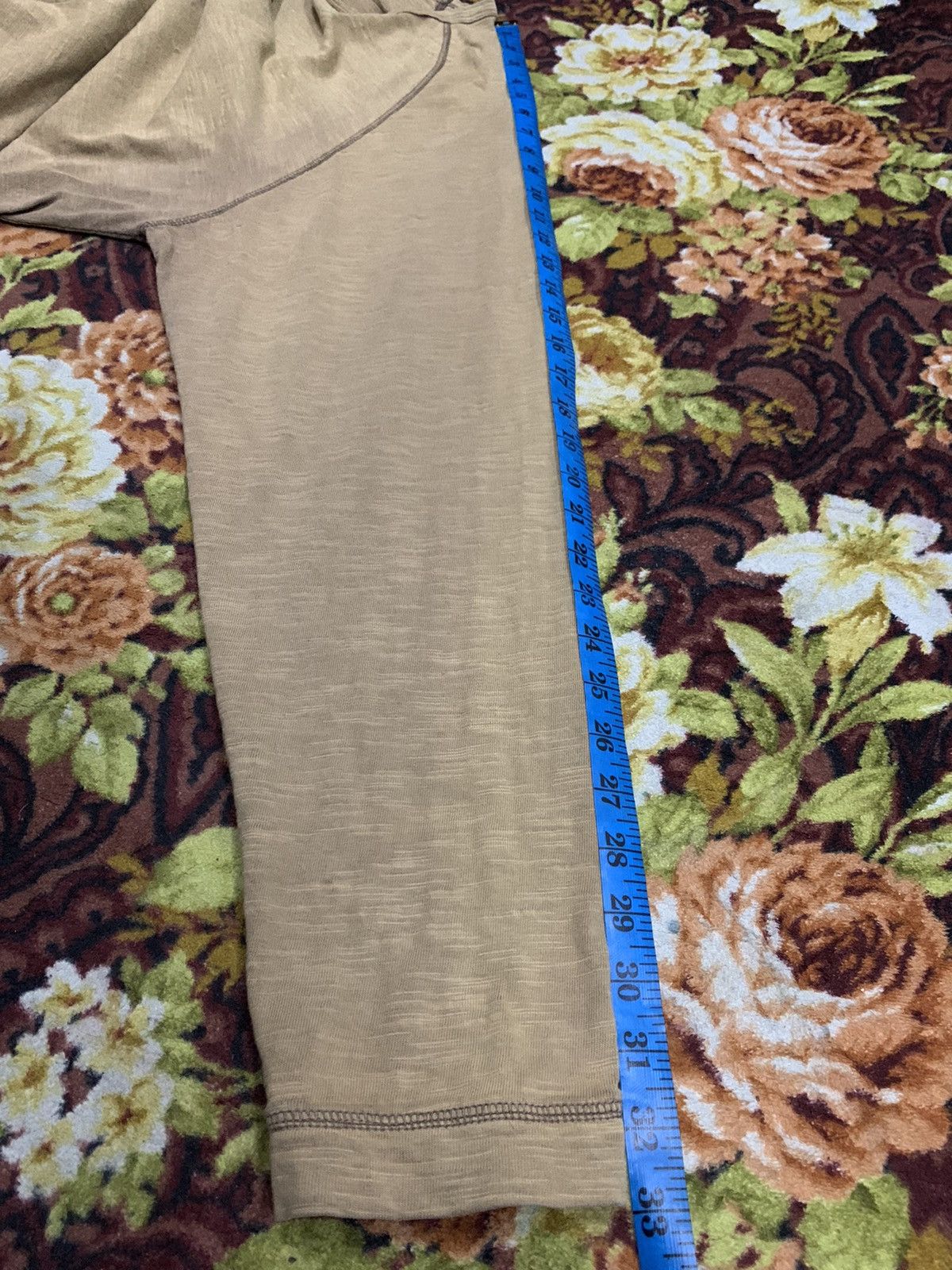 Japanese Brand Distressed Two Tone Colors Smiths American Long Sleeve Size US L / EU 52-54 / 3 - 16 Thumbnail