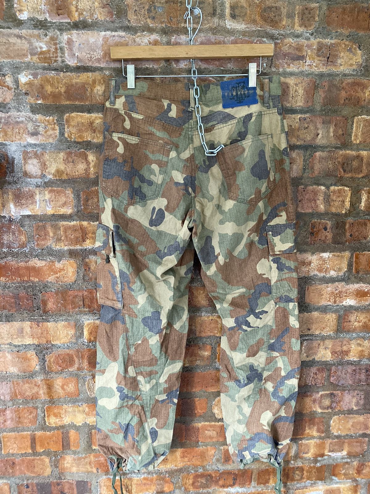 PPFM Vtg PPFM Military cargos hem drawstring ripstop pants Size US 30 / EU 46 - 9 Thumbnail