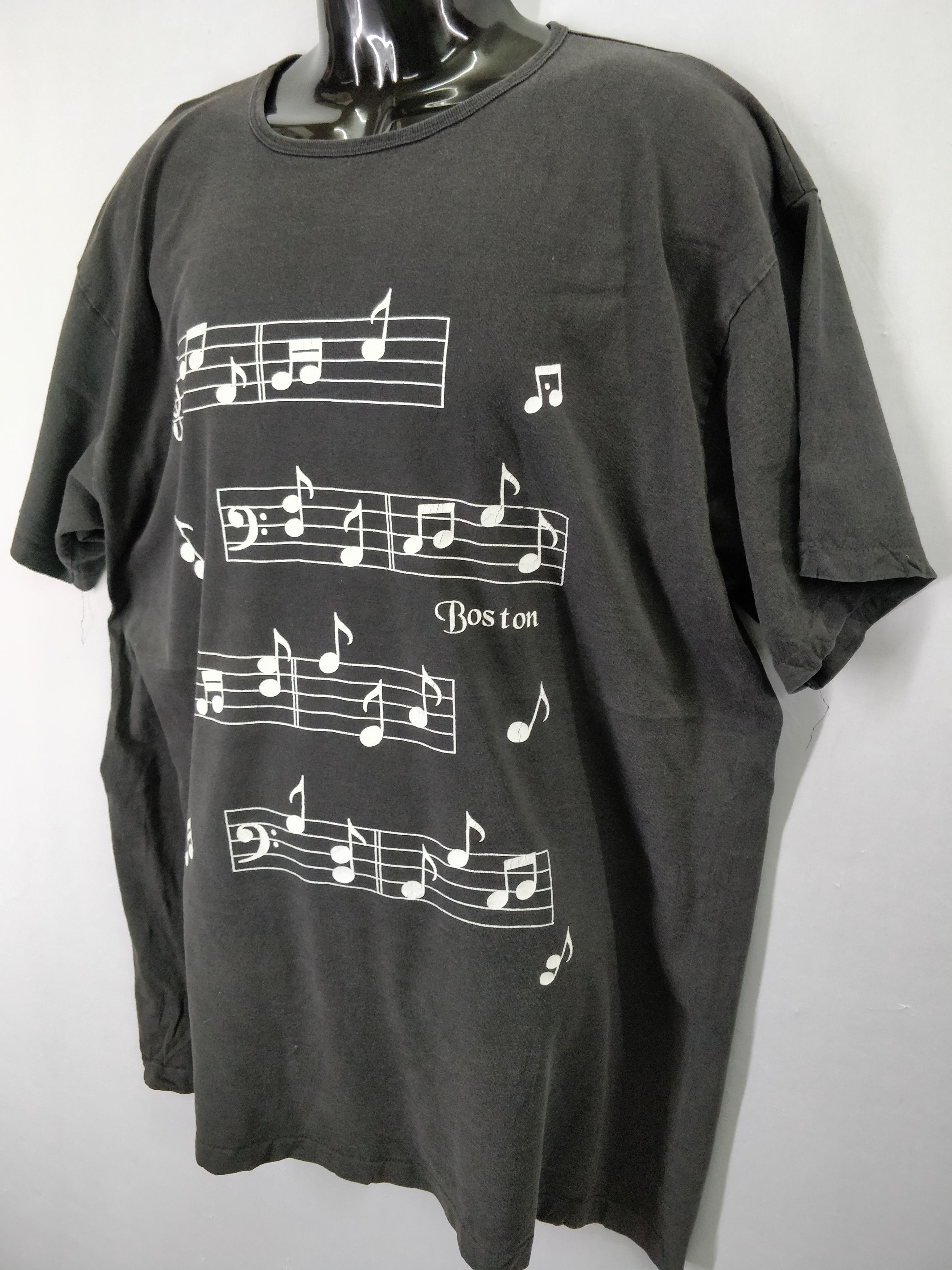 Vintage 🔥🔥#924 Alore Boston single stitch vintage Tshirt Size US XXL / EU 58 / 5 - 6 Thumbnail
