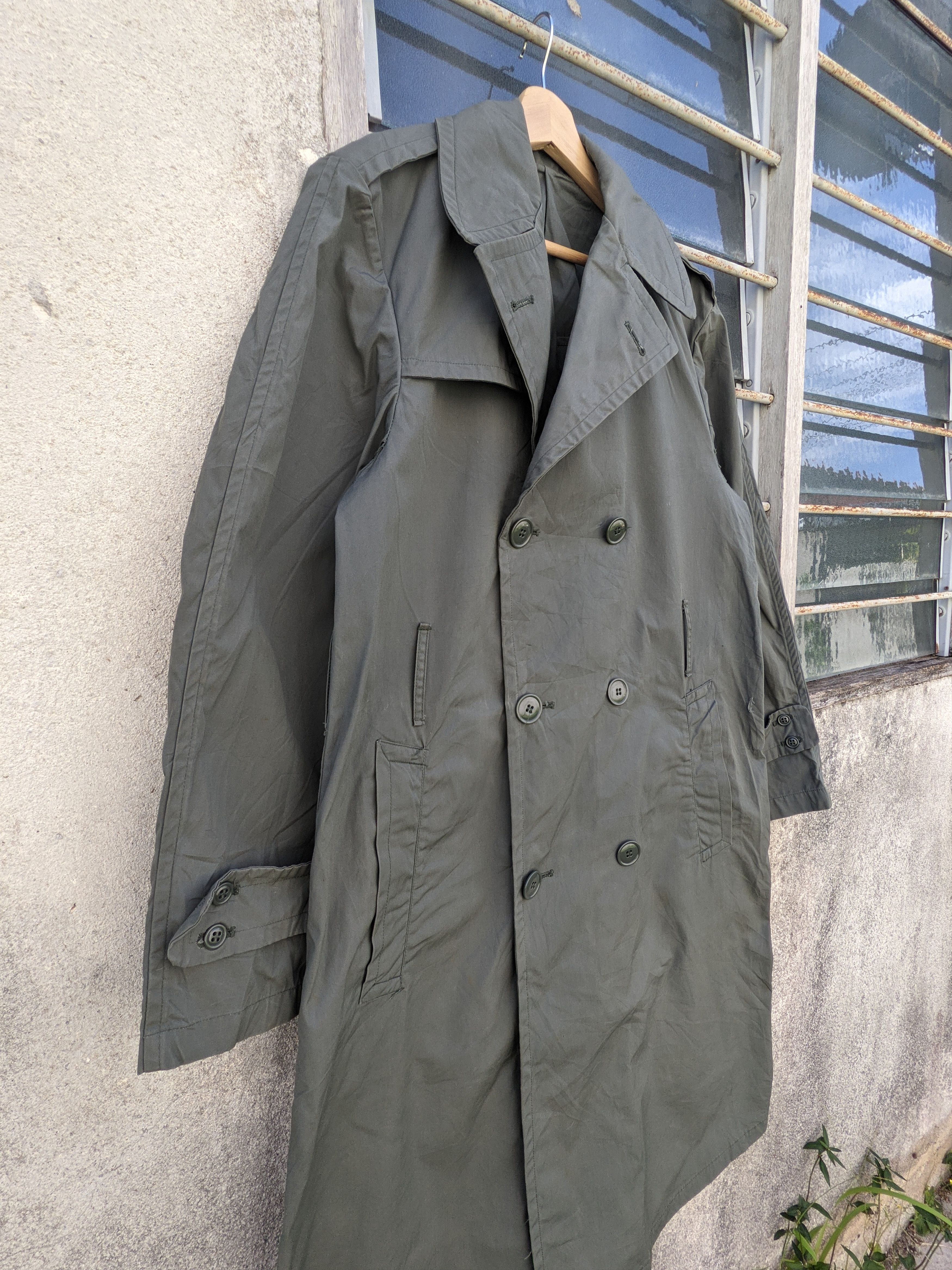 Vintage Vintage US ARMY Double Breasted Trench Coat Size US M / EU 48-50 / 2 - 4 Thumbnail