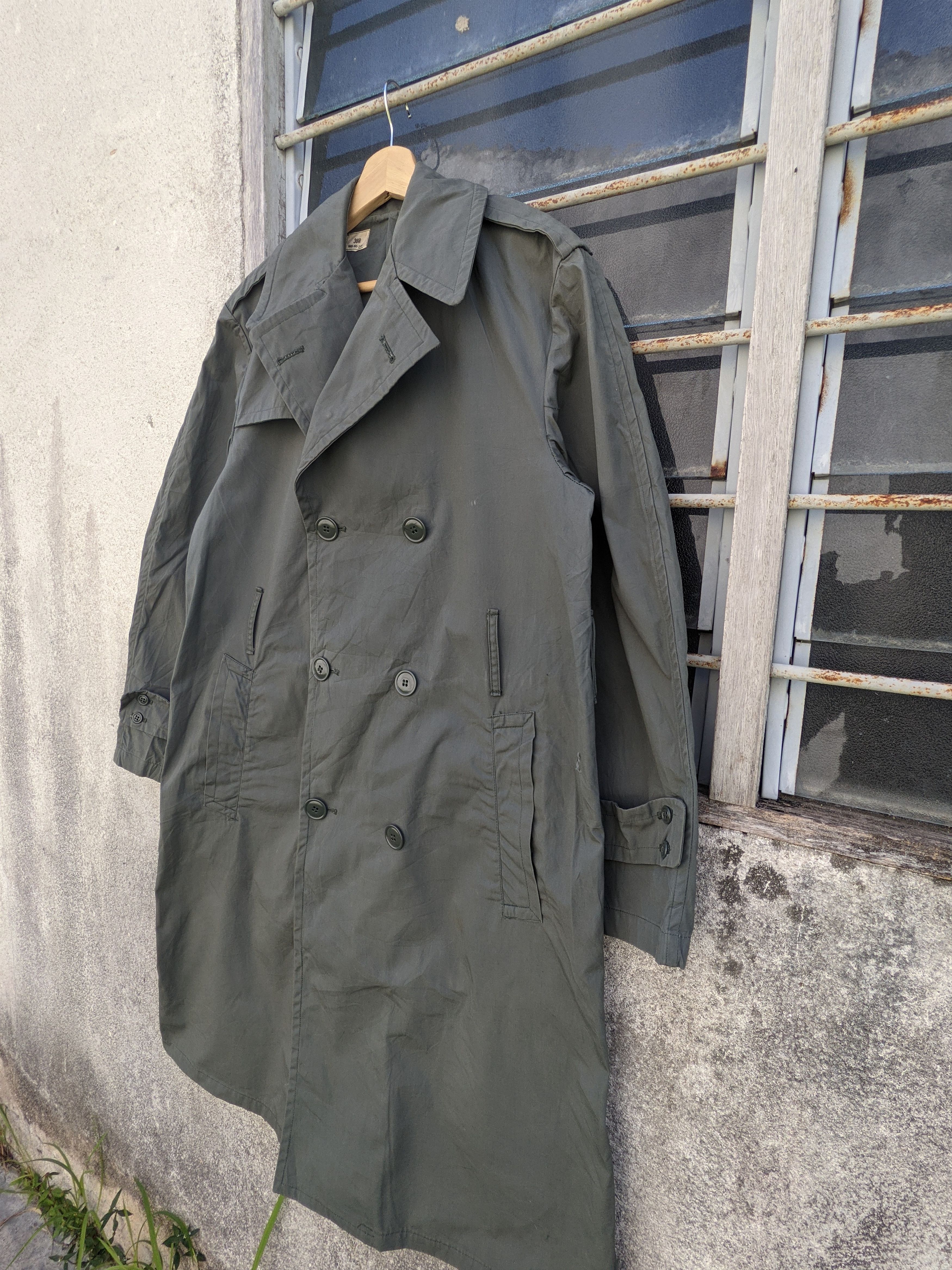 Vintage Vintage US ARMY Double Breasted Trench Coat Size US M / EU 48-50 / 2 - 3 Thumbnail