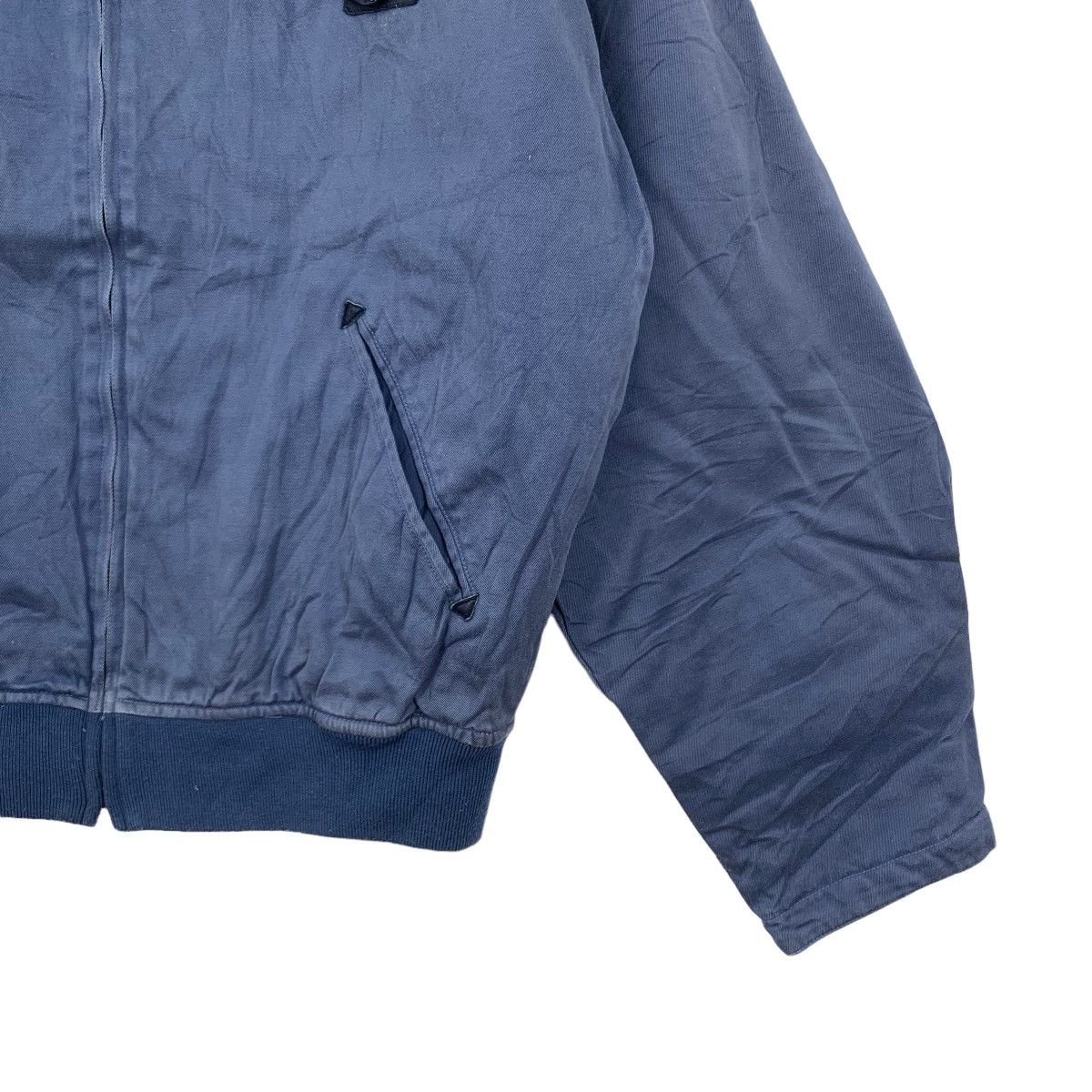 Japanese Brand × Vintage Vintage 90s Papas Streetwear Zipper Bomber Jacket Size US L / EU 52-54 / 3 - 4 Thumbnail