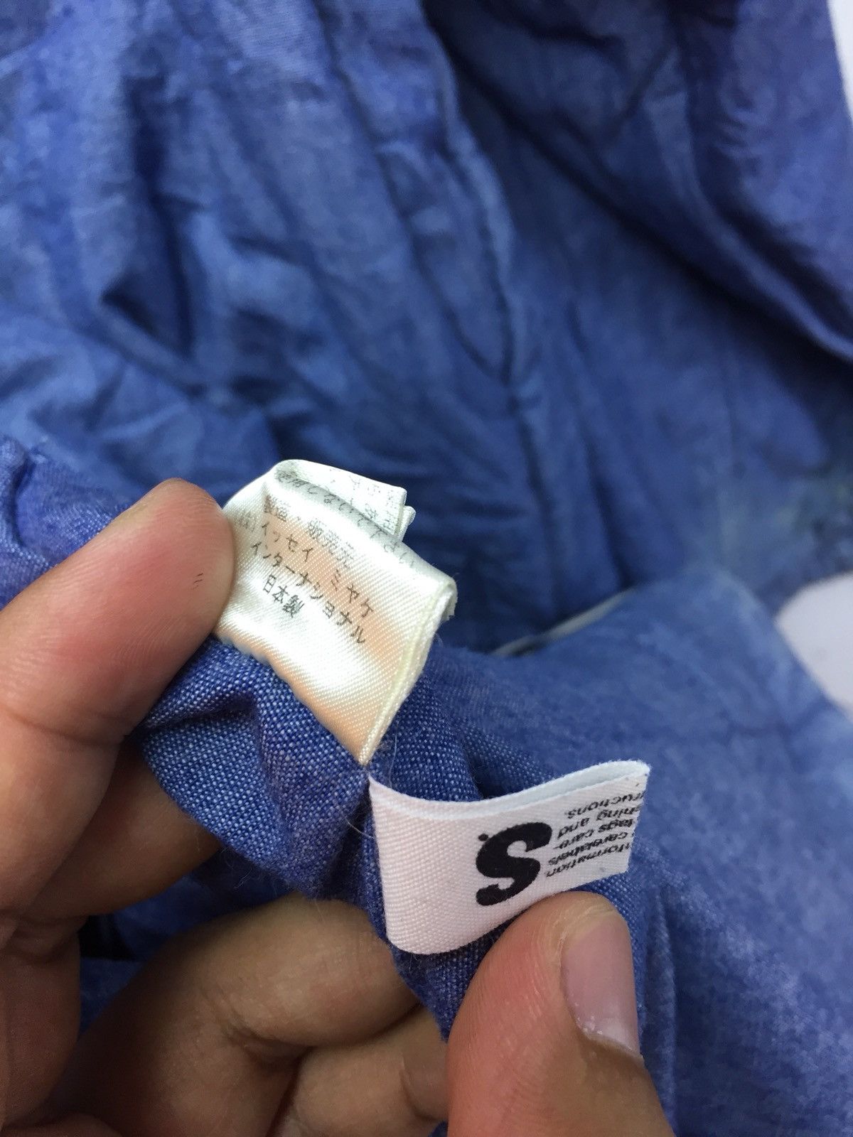 Issey Miyake 🔥RARE🔥Vintage Issey Miyake Big Logo Wabash Reversible Size US L / EU 52-54 / 3 - 13 Thumbnail