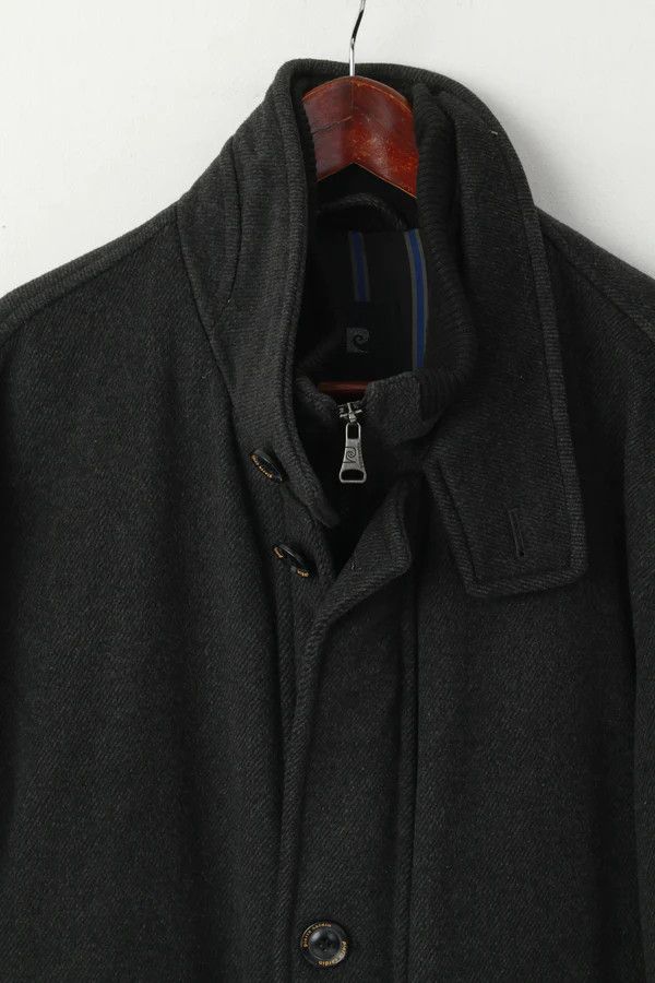 Pierre Cardin × Vintage Pierre Cardin Paris Men 54 L Jacket Gray Wool Classic 5041 Size US L / EU 52-54 / 3 - 2 Thumbnail