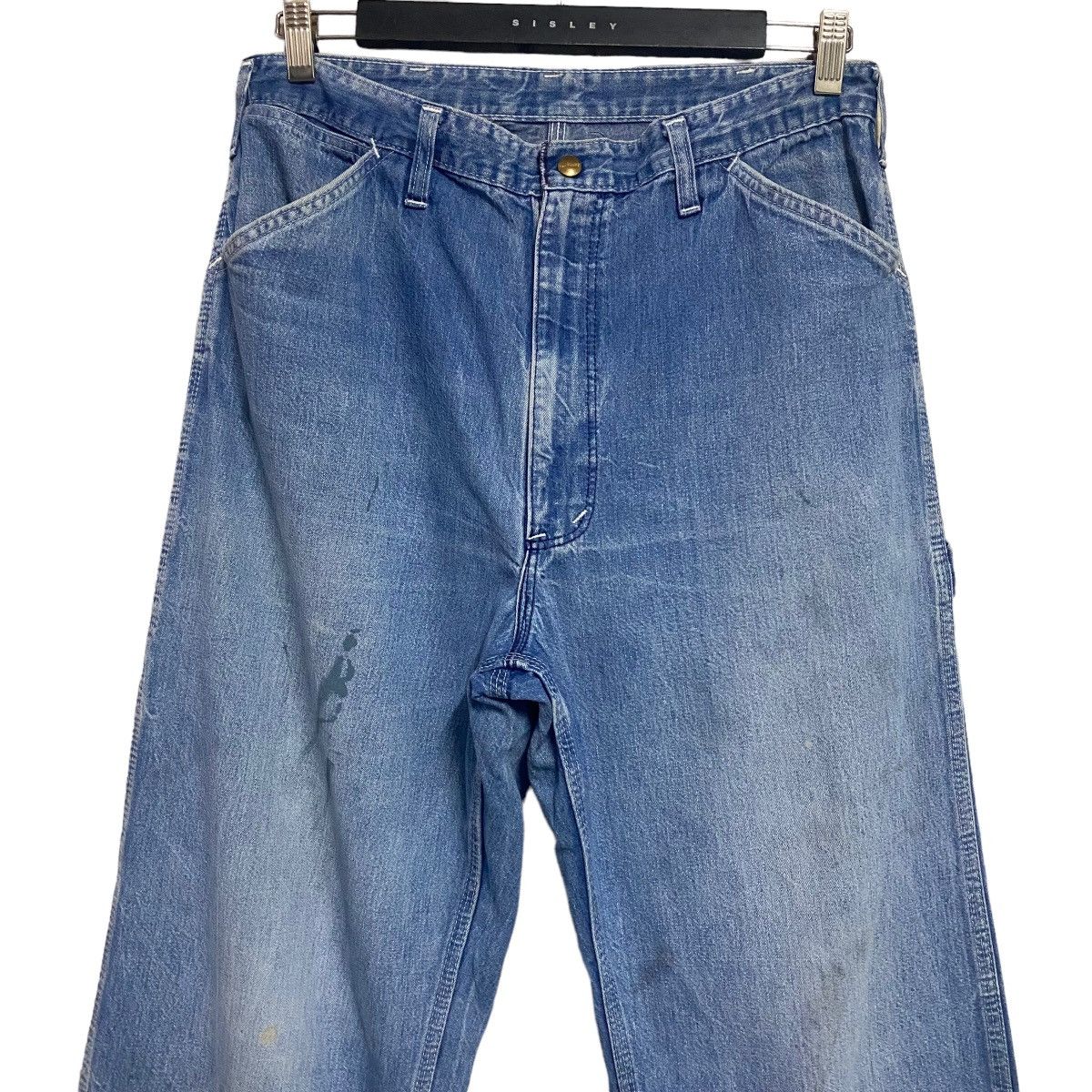 Carhartt Vintage 70s Carhartt Denim Carpenter Pants Size US 32 / EU 48 - 3 Thumbnail