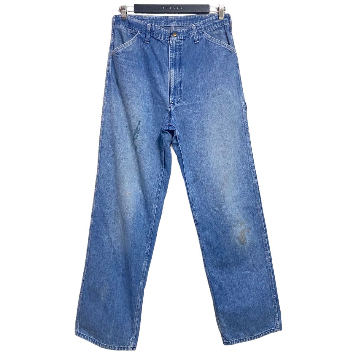 Carhartt Vintage 70s Carhartt Denim Carpenter Pants Size US 32 / EU 48 - 2 Thumbnail