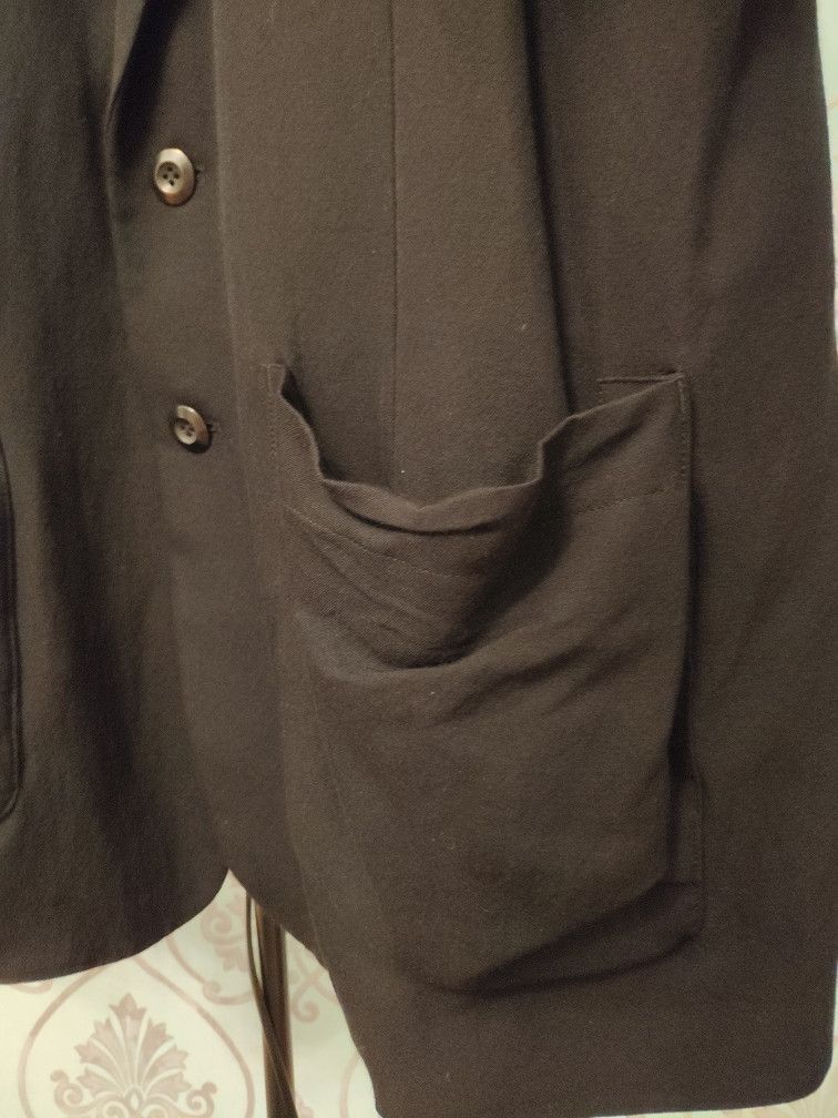 Attachment Pocket cut tw button jacket.Like Dries van Noten or Yamamoto Size US M / EU 48-50 / 2 - 4 Thumbnail
