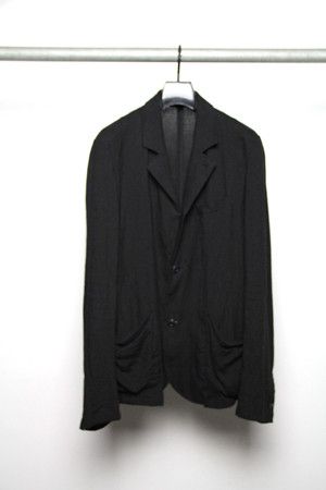 Attachment Pocket cut tw button jacket.Like Dries van Noten or Yamamoto Size US M / EU 48-50 / 2 - 1 Thumbnail