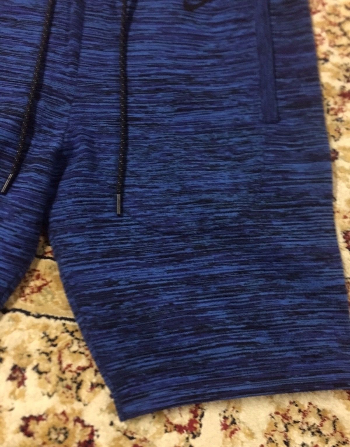 Nike Nike tech knit shorts cobalt blue flyknit fleece reflective Size US 32 / EU 48 - 3 Thumbnail