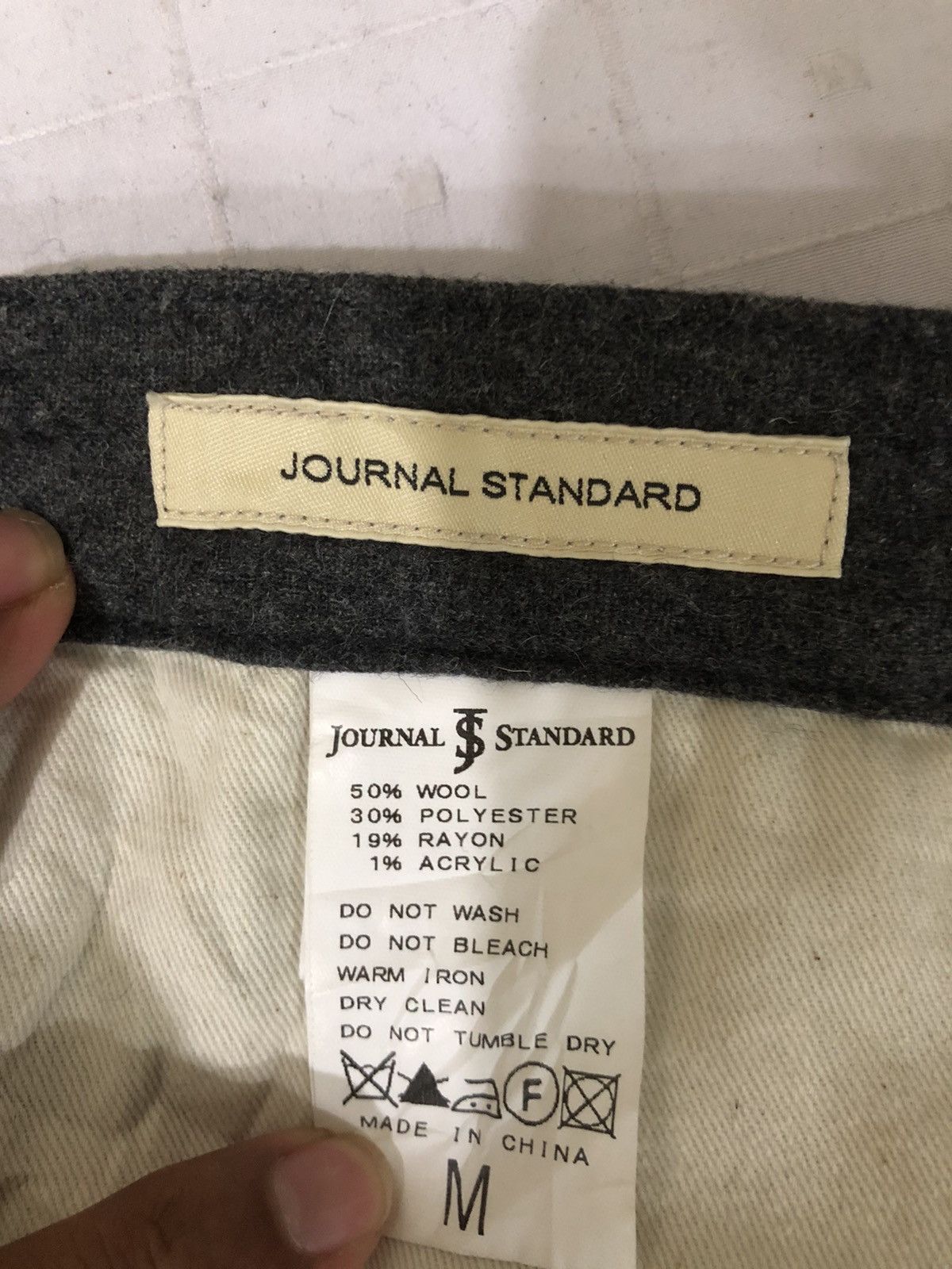 Journal Standard Journal Standard Wool Casual Pant Size US 31 - 7 Thumbnail