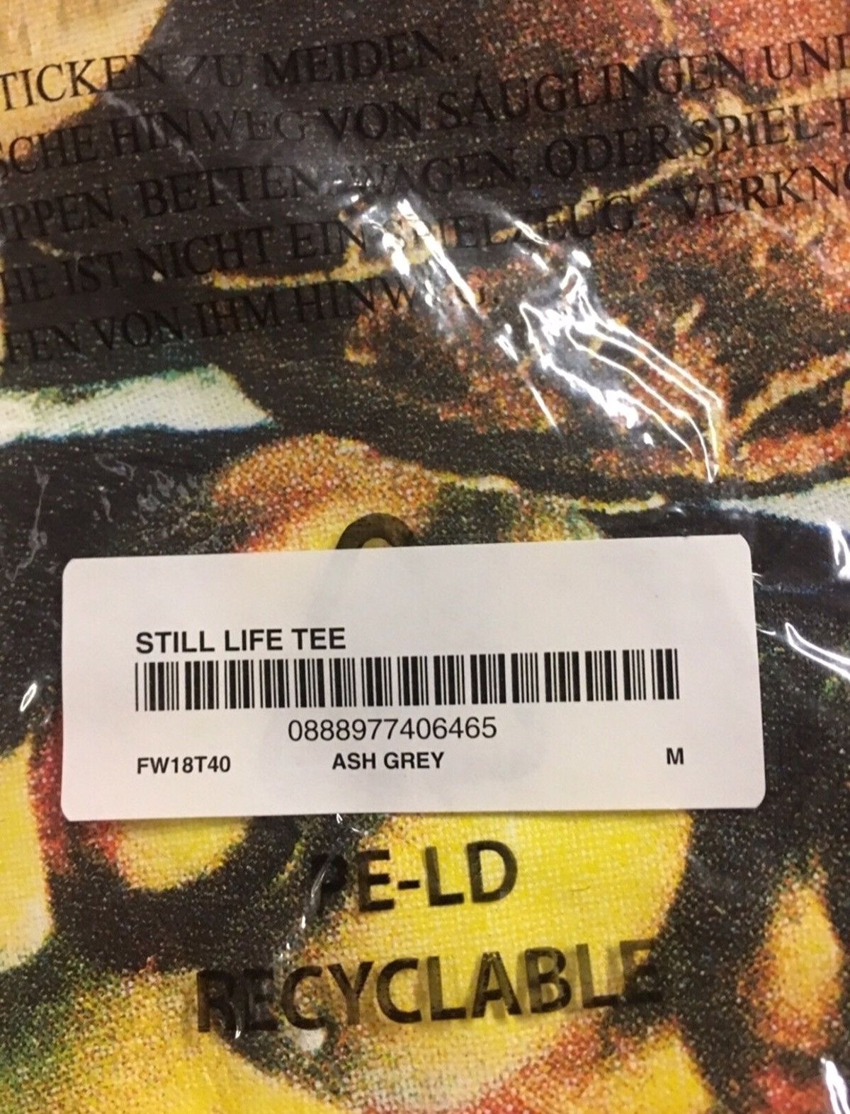 Supreme Supreme still life heather grey FW18 kate moss astroworld Size US M / EU 48-50 / 2 - 2 Thumbnail