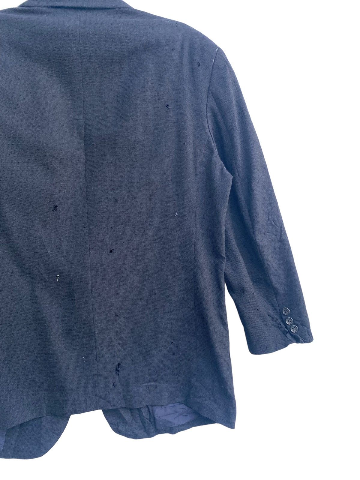 Comme des Garcons Homme Plus Vtg 1988 CDG Homme Plus distressed design blazer jacket Size US S / EU 44-46 / 1 - 7 Thumbnail