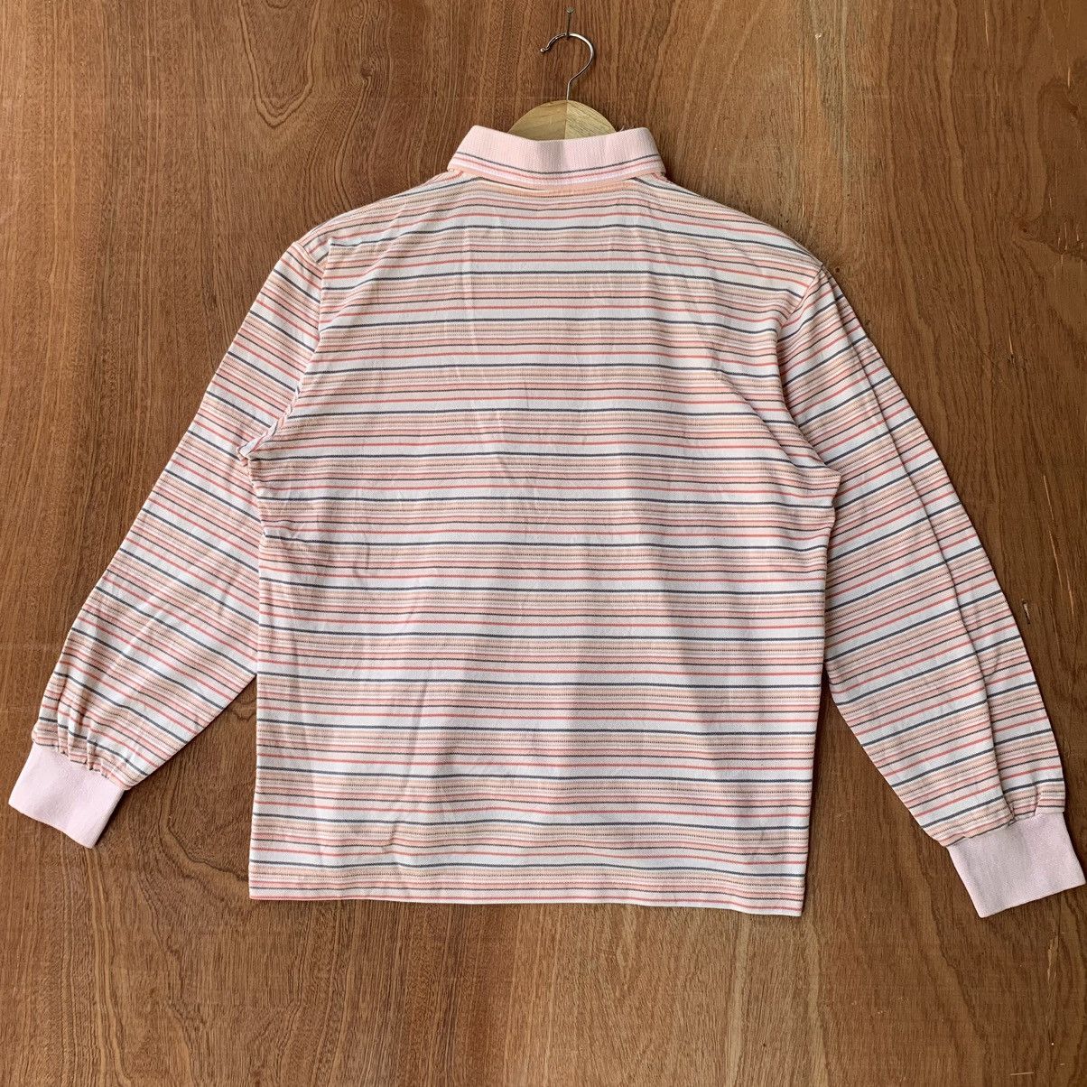 Vintage Vintage Mieru Avant-Garde Blue Label longsleeve Polo Tee Size US M / EU 48-50 / 2 - 2 Thumbnail