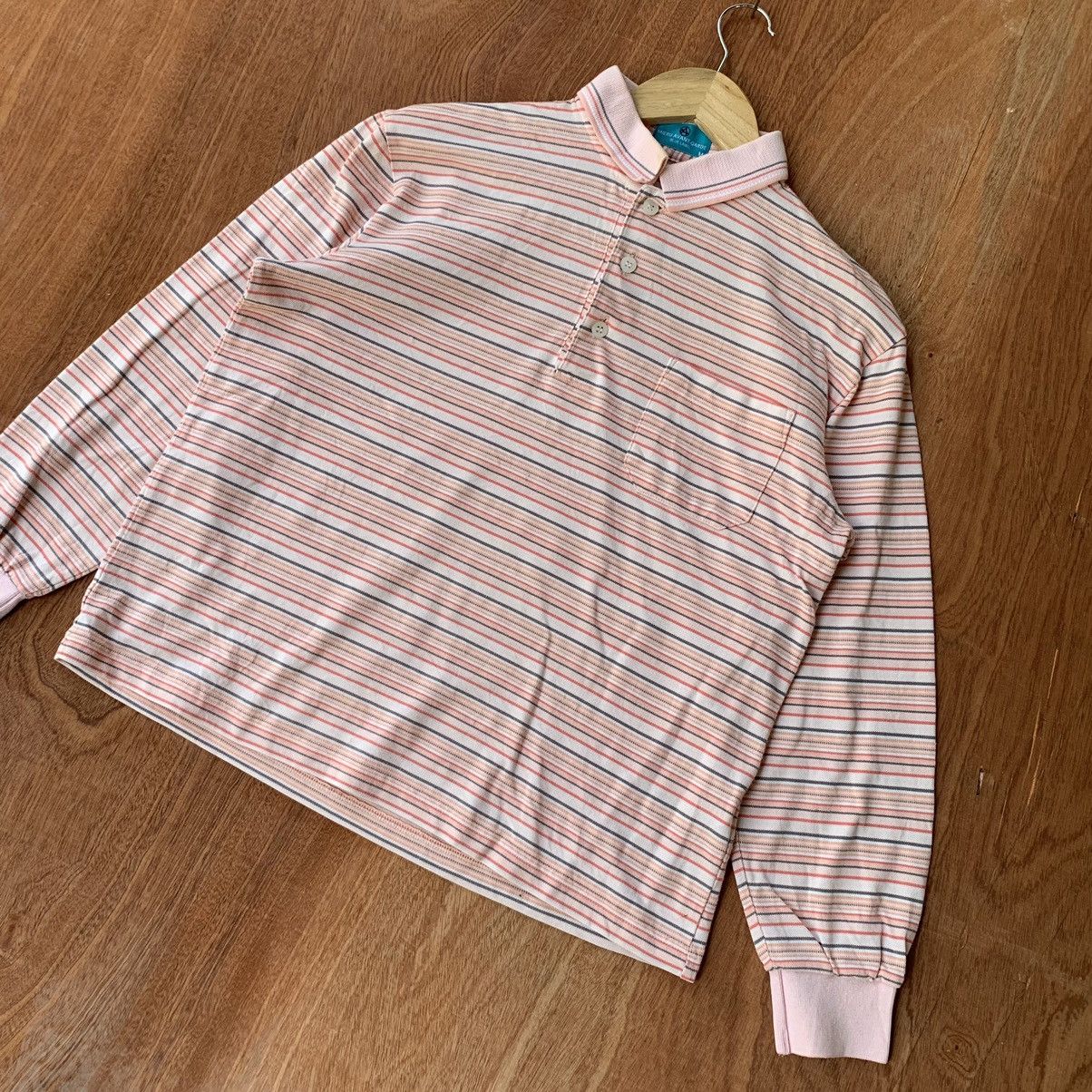 Vintage Vintage Mieru Avant-Garde Blue Label longsleeve Polo Tee Size US M / EU 48-50 / 2 - 4 Thumbnail