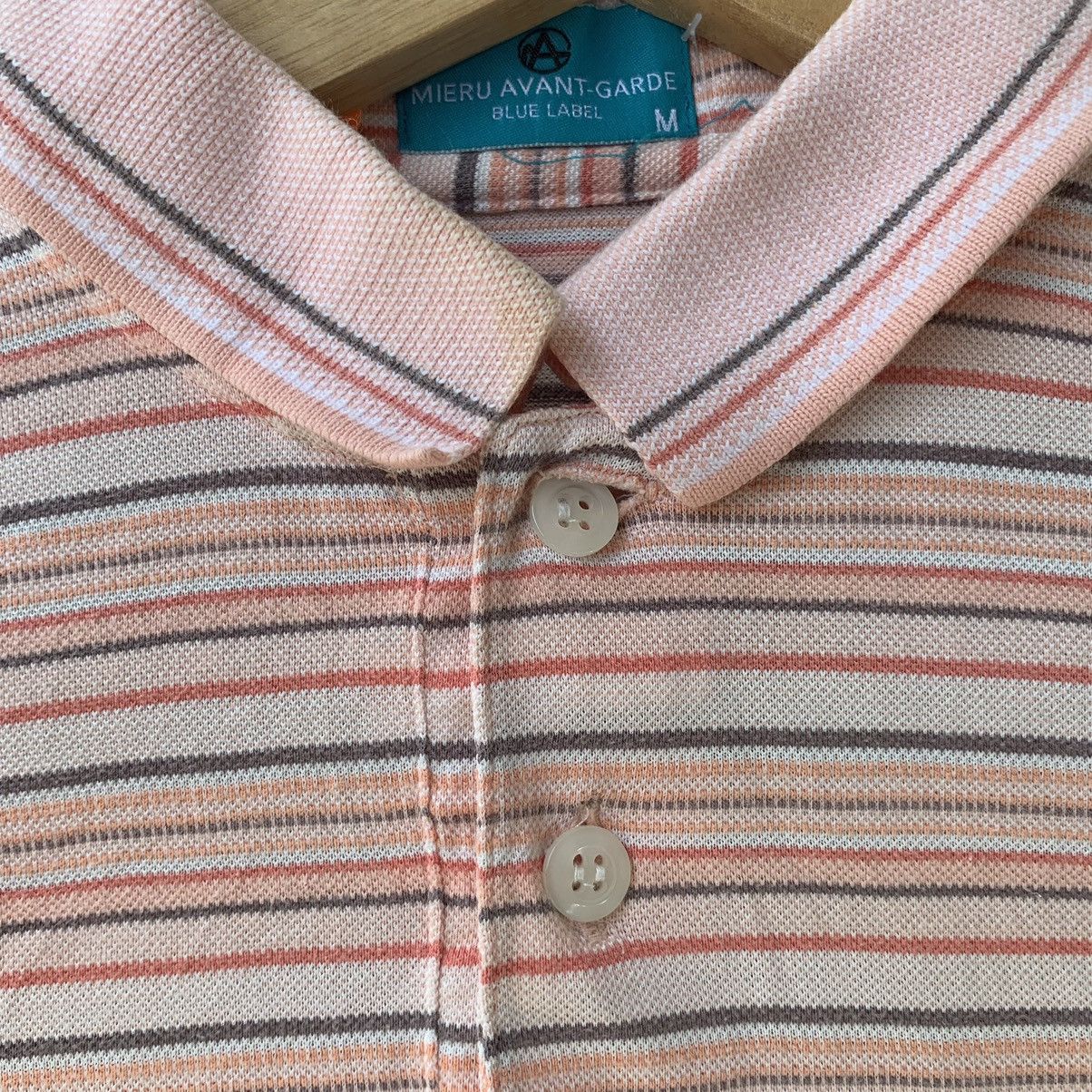 Vintage Vintage Mieru Avant-Garde Blue Label longsleeve Polo Tee Size US M / EU 48-50 / 2 - 7 Thumbnail