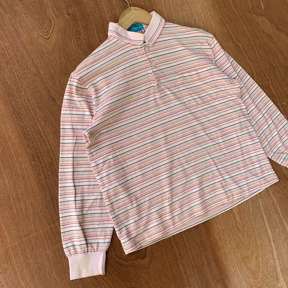 Vintage Vintage Mieru Avant-Garde Blue Label longsleeve Polo Tee Size US M / EU 48-50 / 2 - 3 Thumbnail