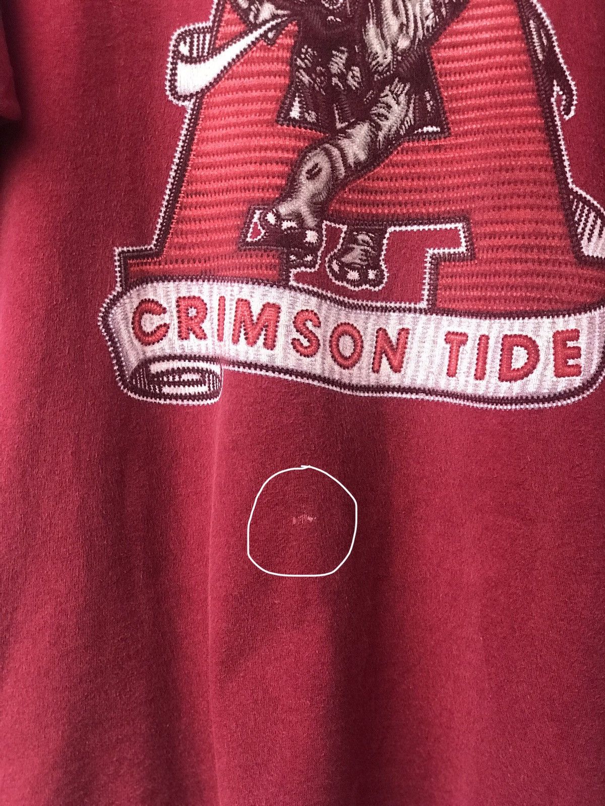 Pro Player Vintage Shirt Alabama Crimson Tide Football Team Size US L / EU 52-54 / 3 - 7 Thumbnail