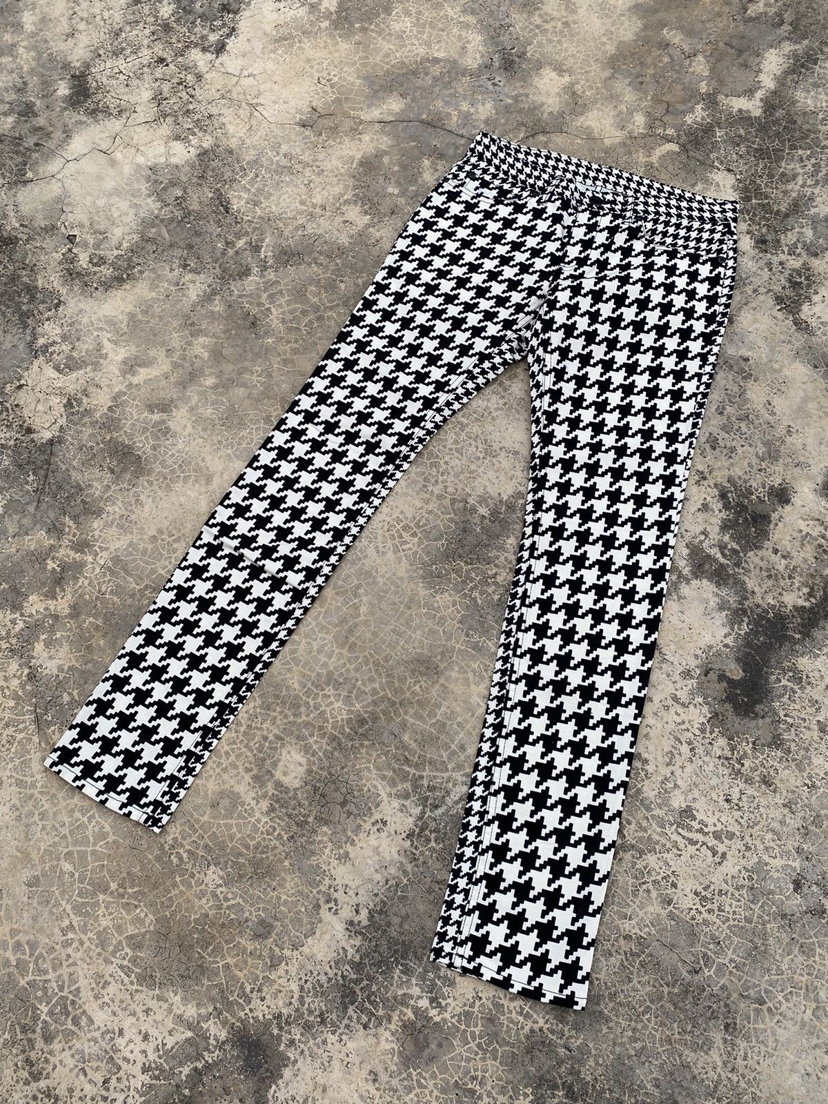 Hysteric Glamour Hysteric Glamour Houndtooth Skinny Pant Size US 28 / EU 44 - 1 Thumbnail