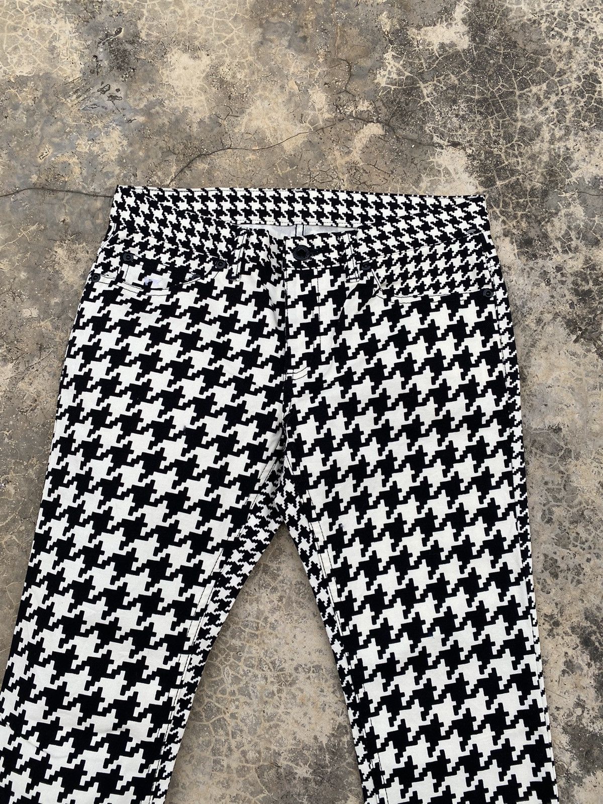 Hysteric Glamour Hysteric Glamour Houndtooth Skinny Pant Size US 28 / EU 44 - 3 Thumbnail