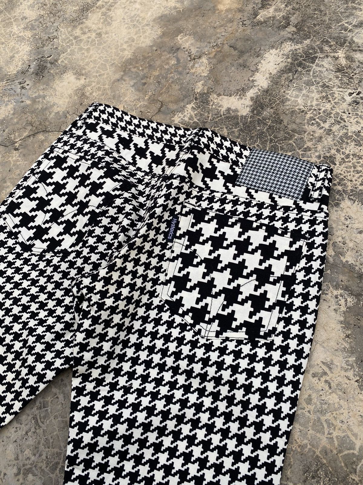 Hysteric Glamour Hysteric Glamour Houndtooth Skinny Pant Size US 28 / EU 44 - 4 Thumbnail
