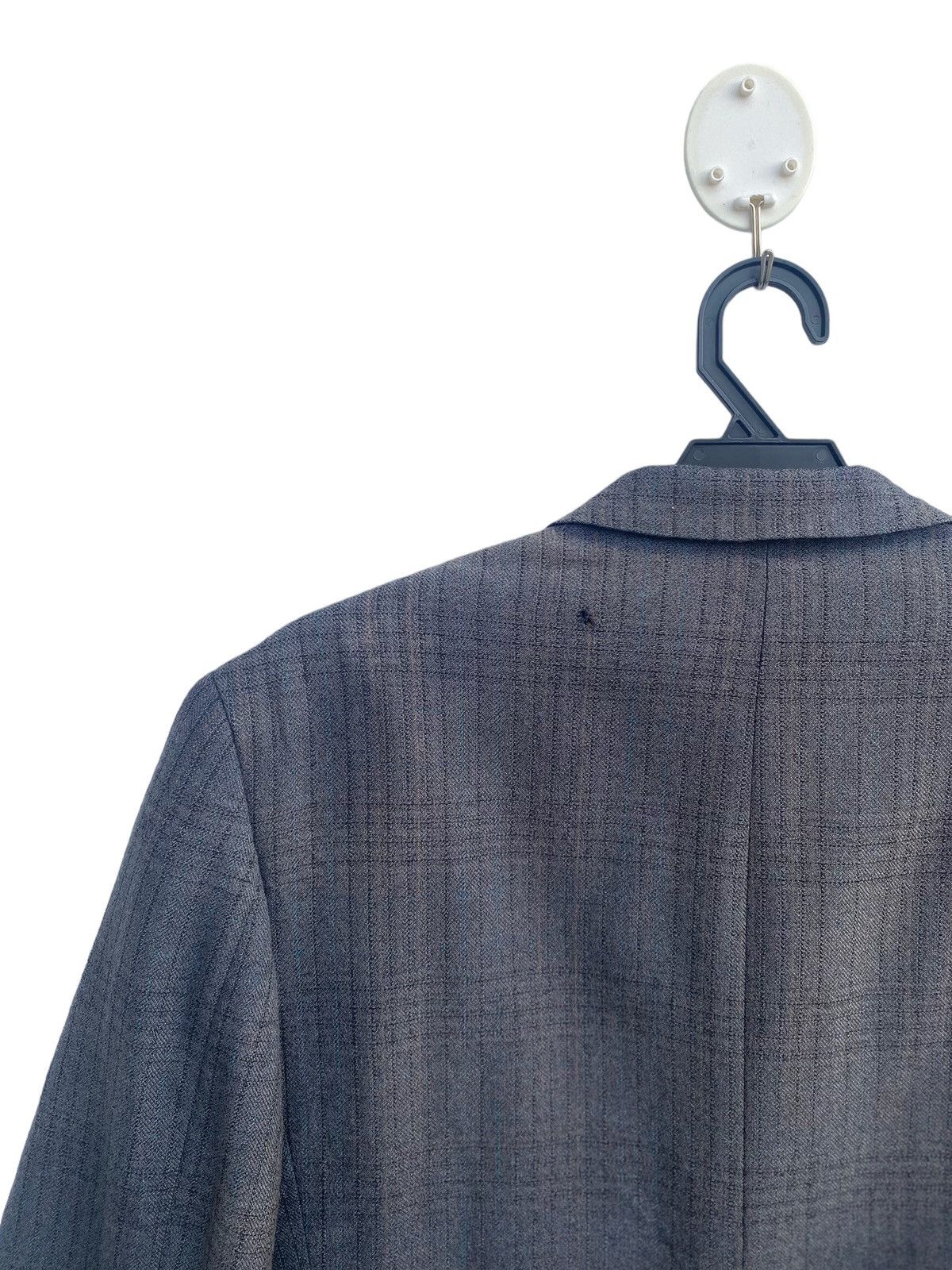 Comme des Garcons Homme Ad2004 Comme des Garcons tartan plaid faded blazer jacket Size US S / EU 44-46 / 1 - 6 Thumbnail