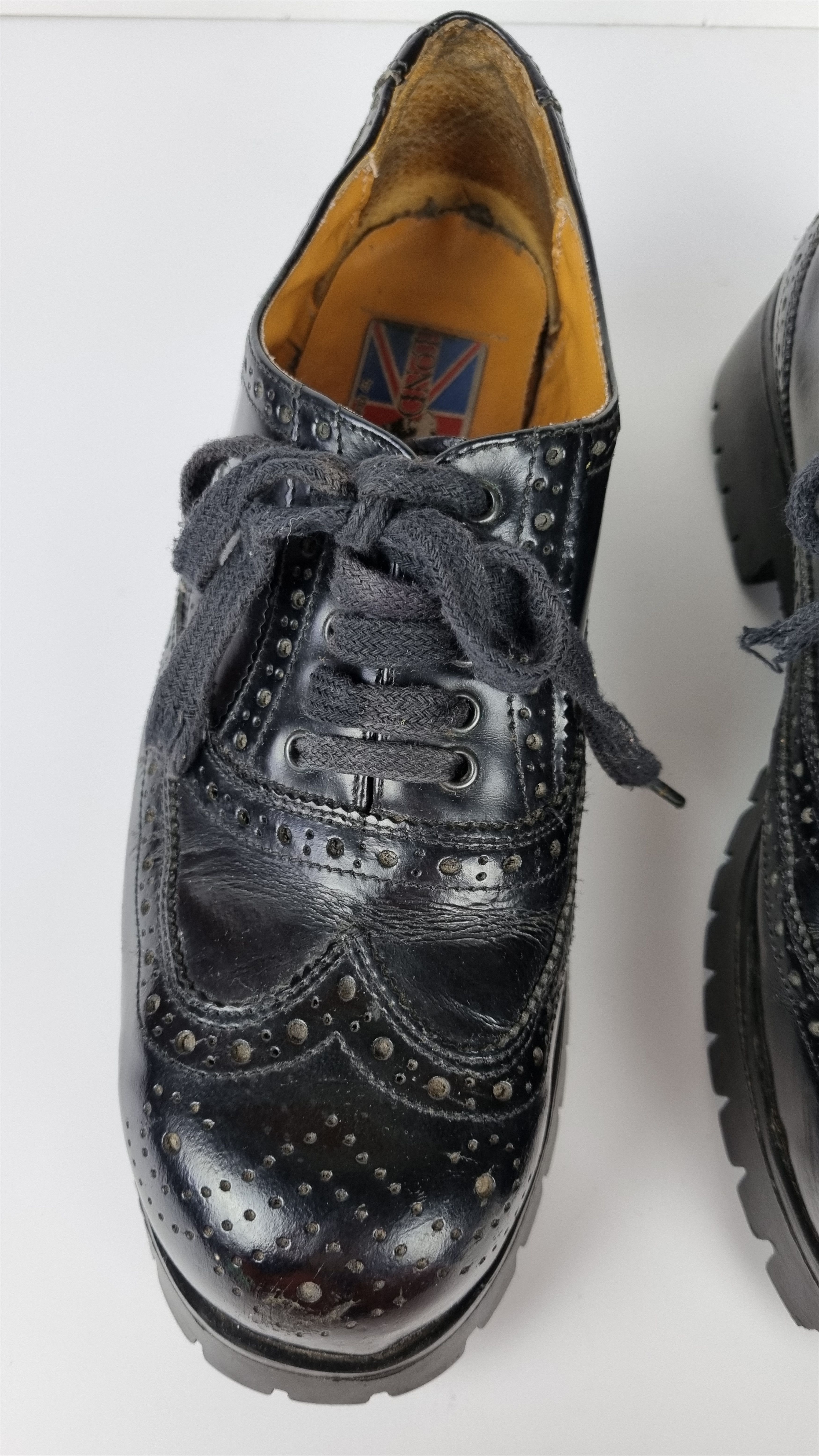 Japanese Brand × Seditionaries Rare ENGLAND Punk Rock Heavy Shoes Size US 9.5 / EU 42-43 - 16 Thumbnail