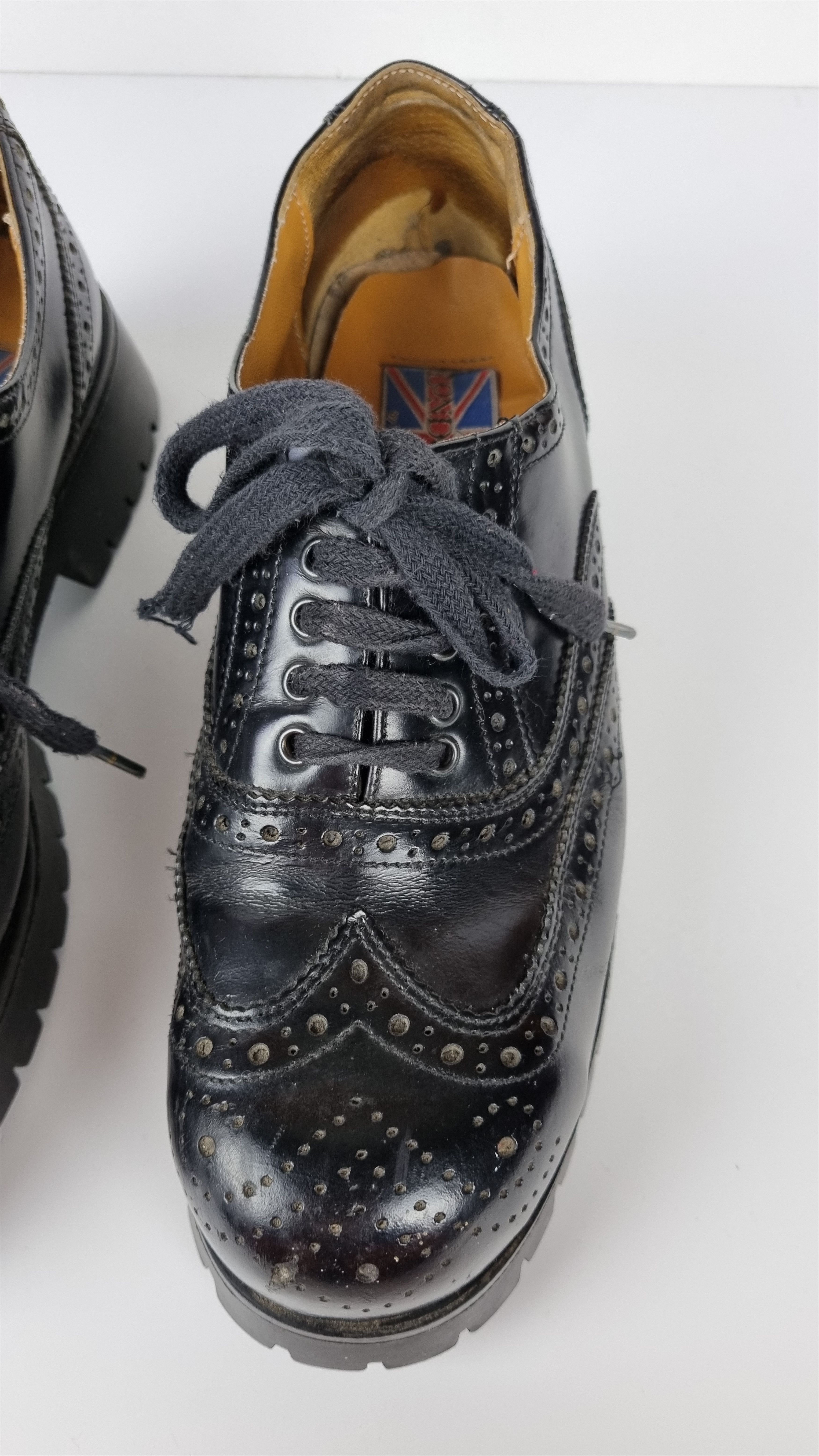 Japanese Brand × Seditionaries Rare ENGLAND Punk Rock Heavy Shoes Size US 9.5 / EU 42-43 - 17 Thumbnail