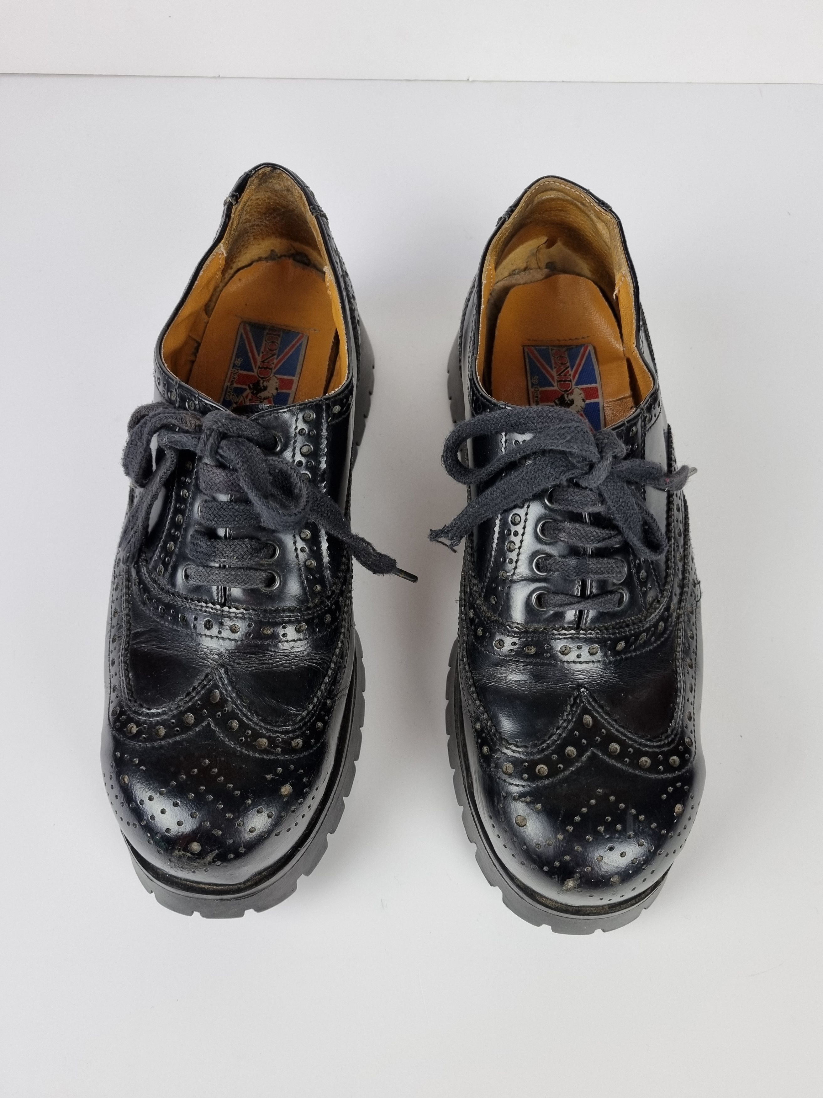 Japanese Brand × Seditionaries Rare ENGLAND Punk Rock Heavy Shoes Size US 9.5 / EU 42-43 - 4 Thumbnail