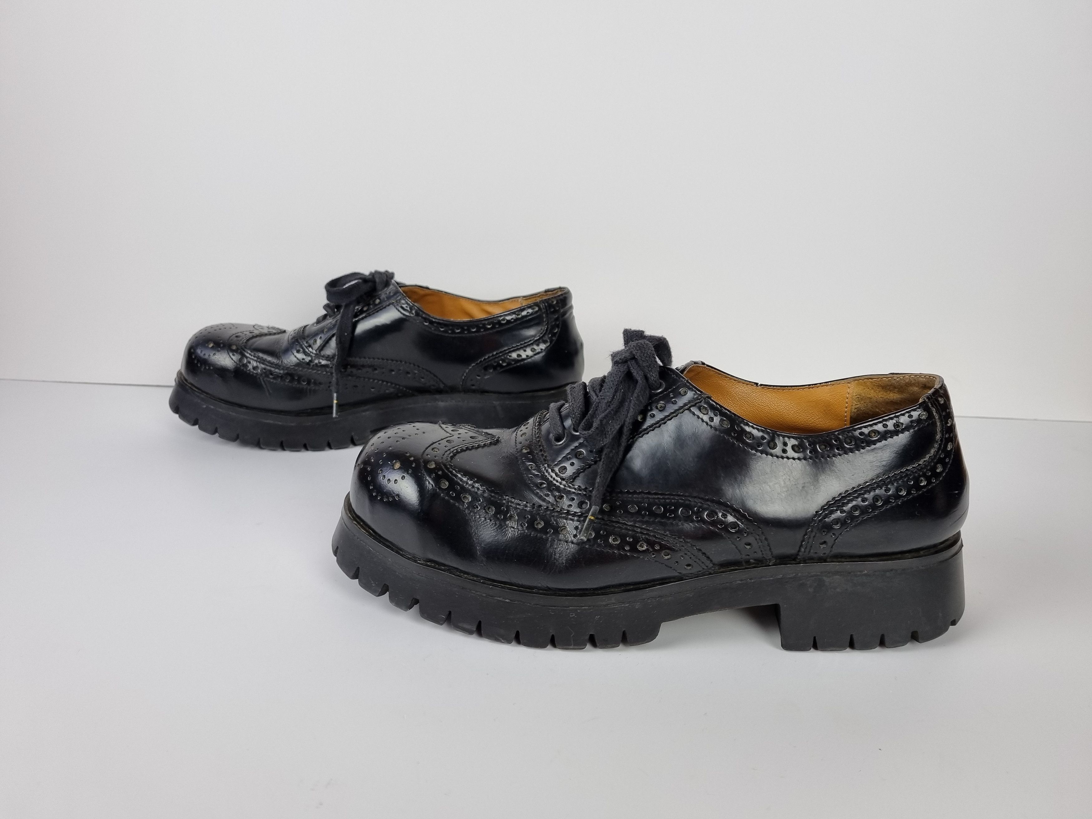 Japanese Brand × Seditionaries Rare ENGLAND Punk Rock Heavy Shoes Size US 9.5 / EU 42-43 - 3 Thumbnail