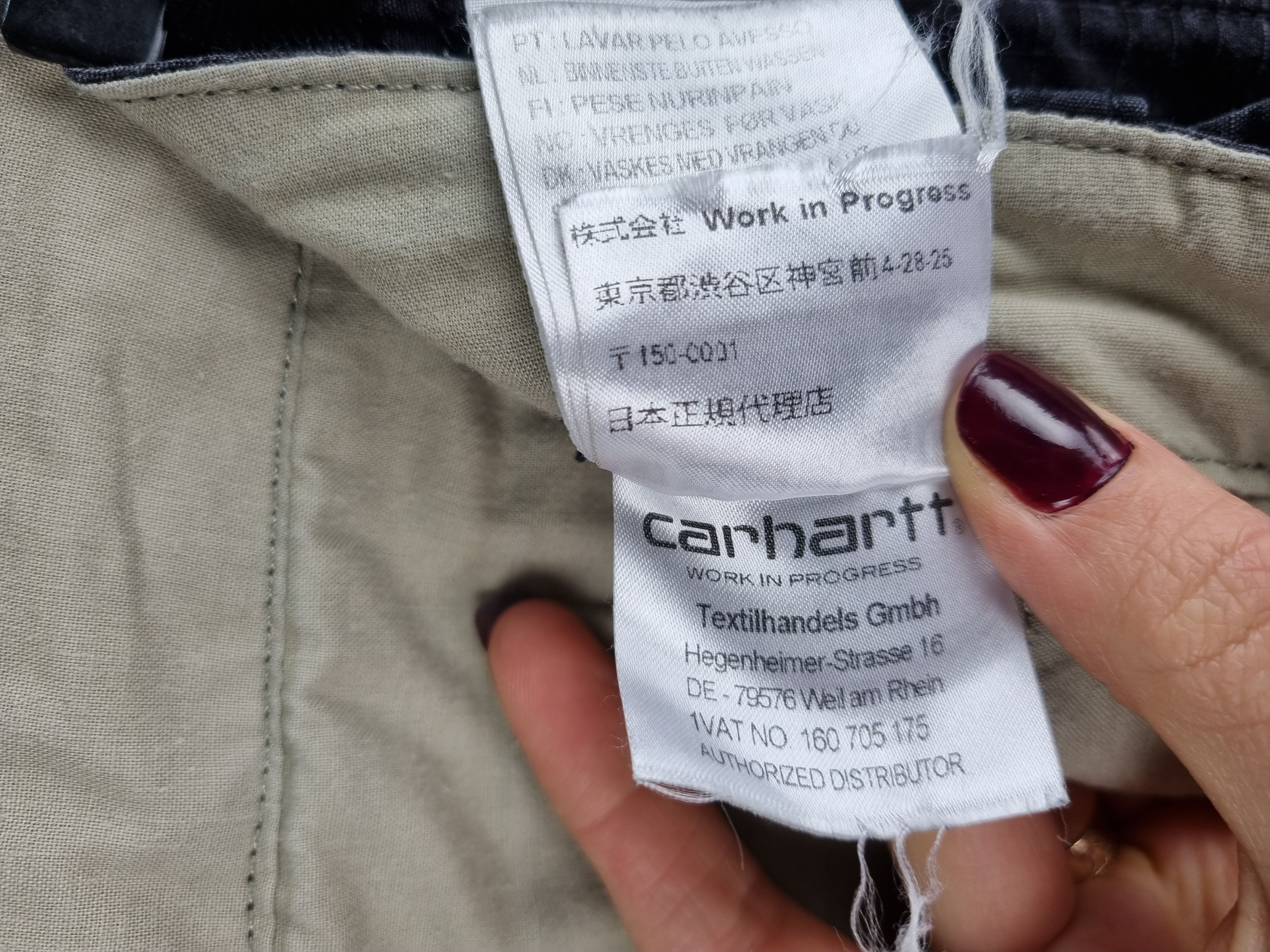 Carhartt × Carhartt Wip Faded Carhartt Wip Cargo Military Pants Size US 28 / EU 44 - 9 Thumbnail