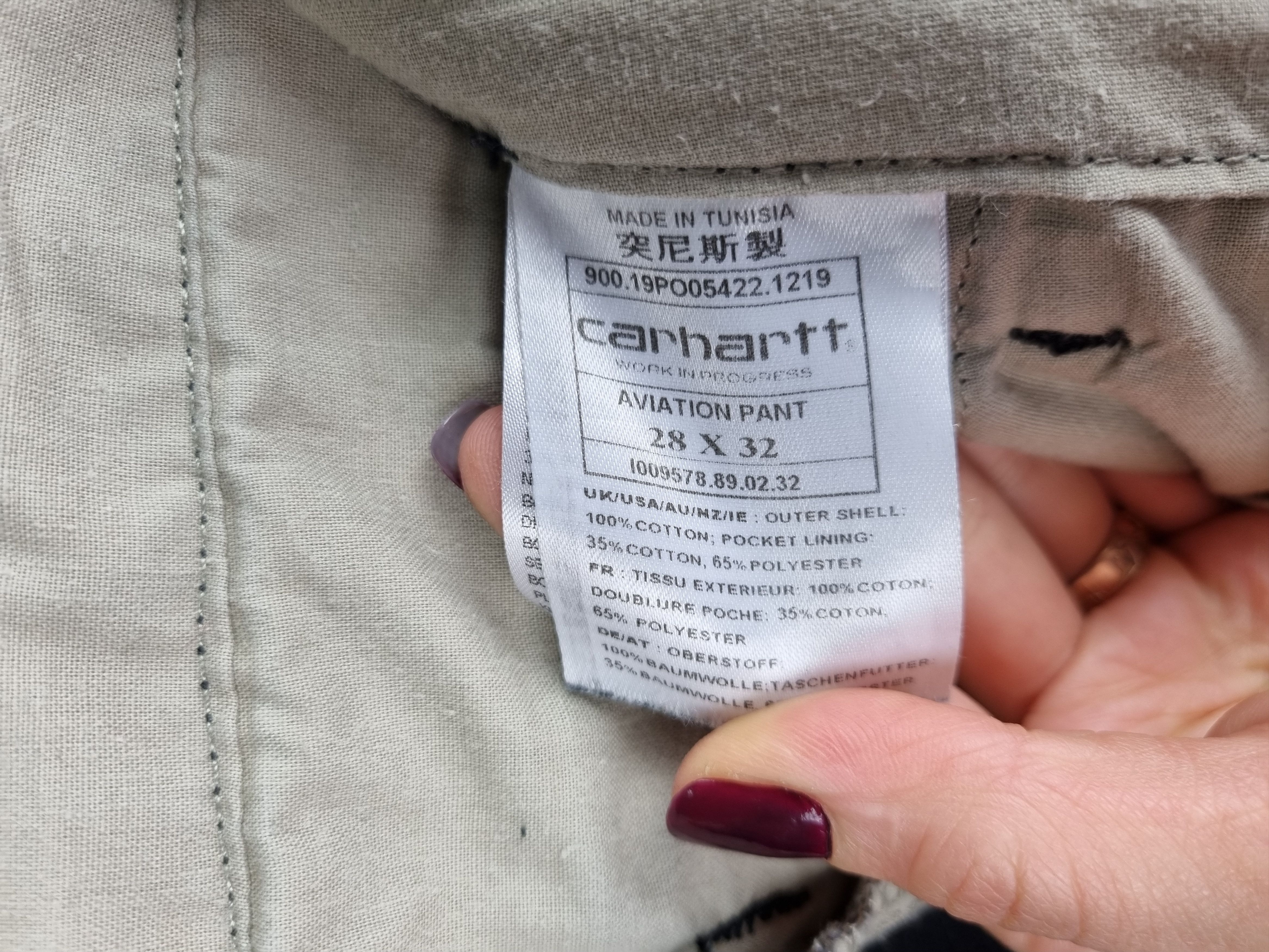 Carhartt × Carhartt Wip Faded Carhartt Wip Cargo Military Pants Size US 28 / EU 44 - 10 Thumbnail