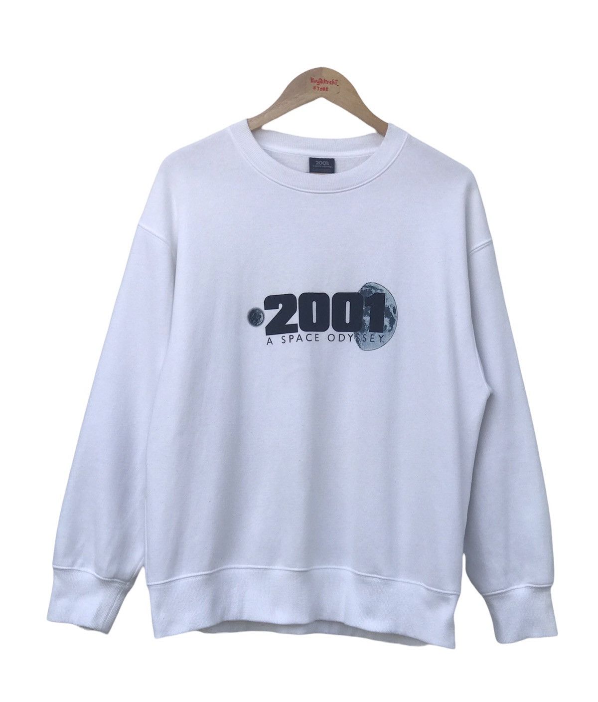 image of Movie x Vintage Space Odyssey By Stanley Cubrick’S in White, Men's (Size Medium)