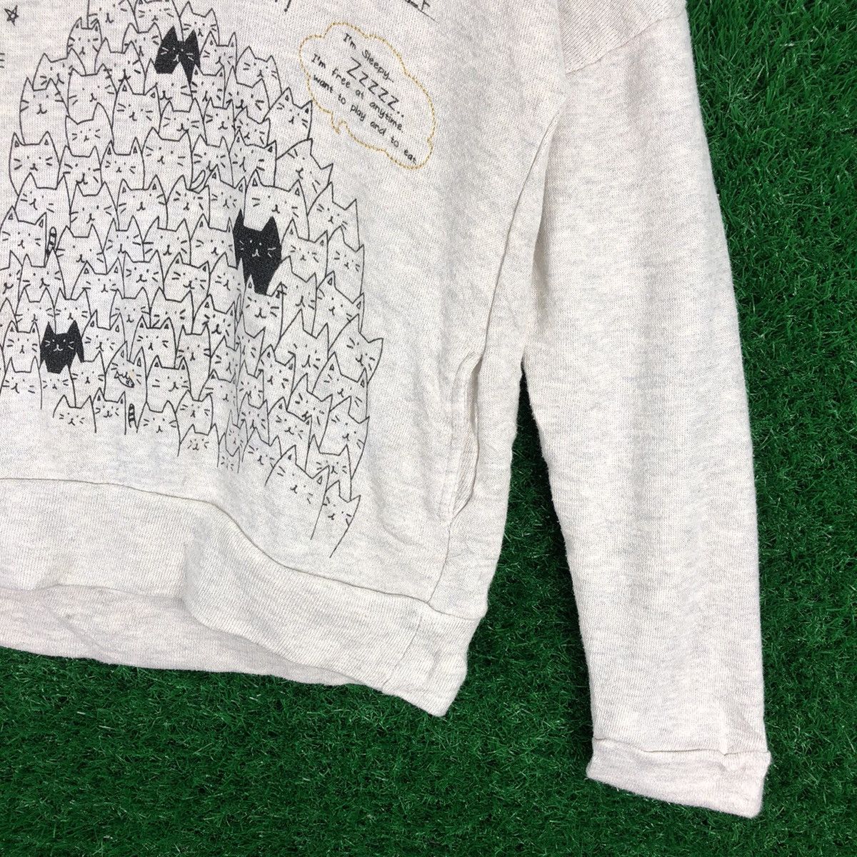 Japanese Brand Baggy Sweatshirt Hoodie Pullover by Tip Top Size S / US 4 / IT 40 - 3 Thumbnail