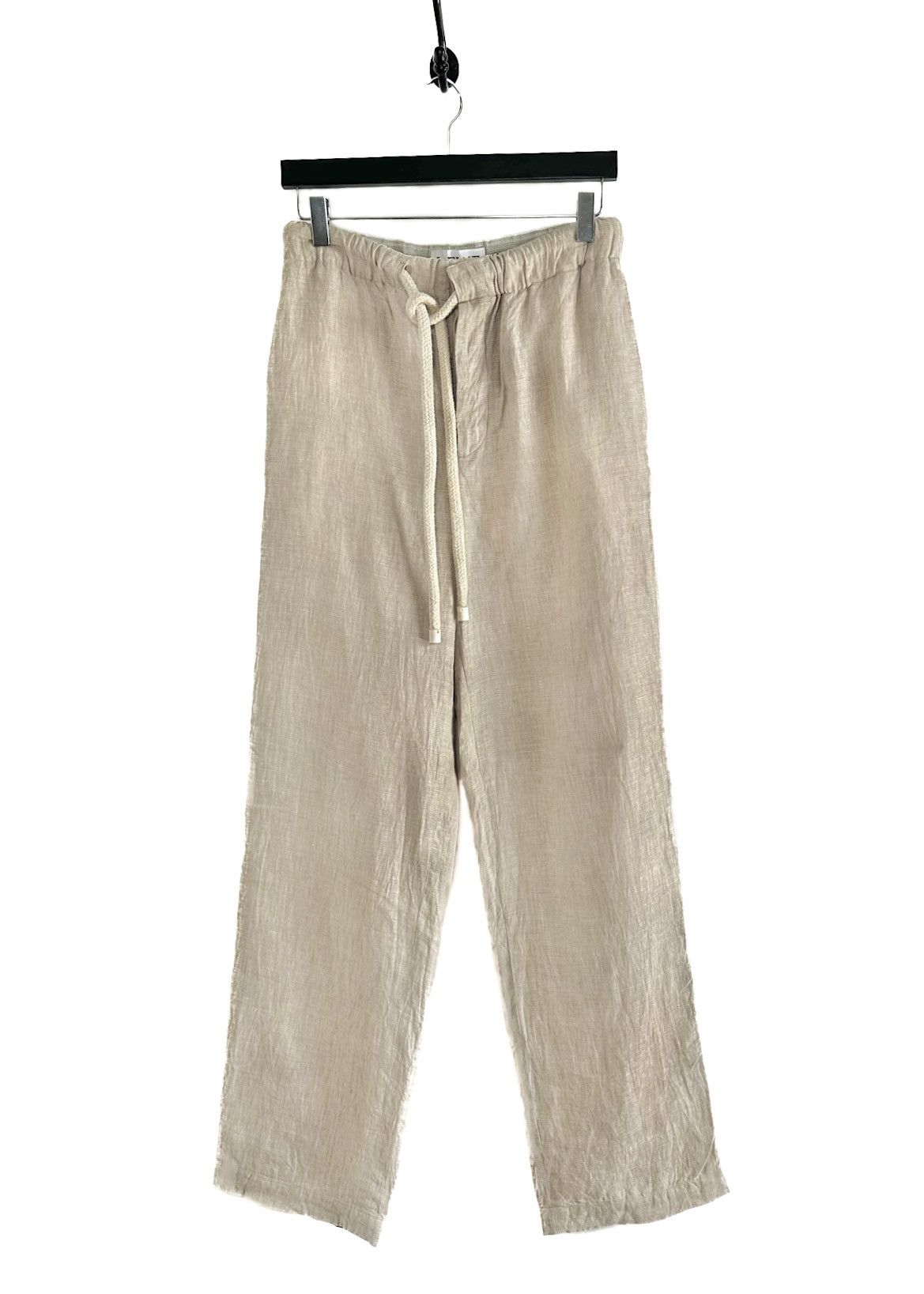 Loewe LOEWE Beige Linen Drawstring Pyjama Pants Size 27" / US 4 / IT 40 - 1 Thumbnail