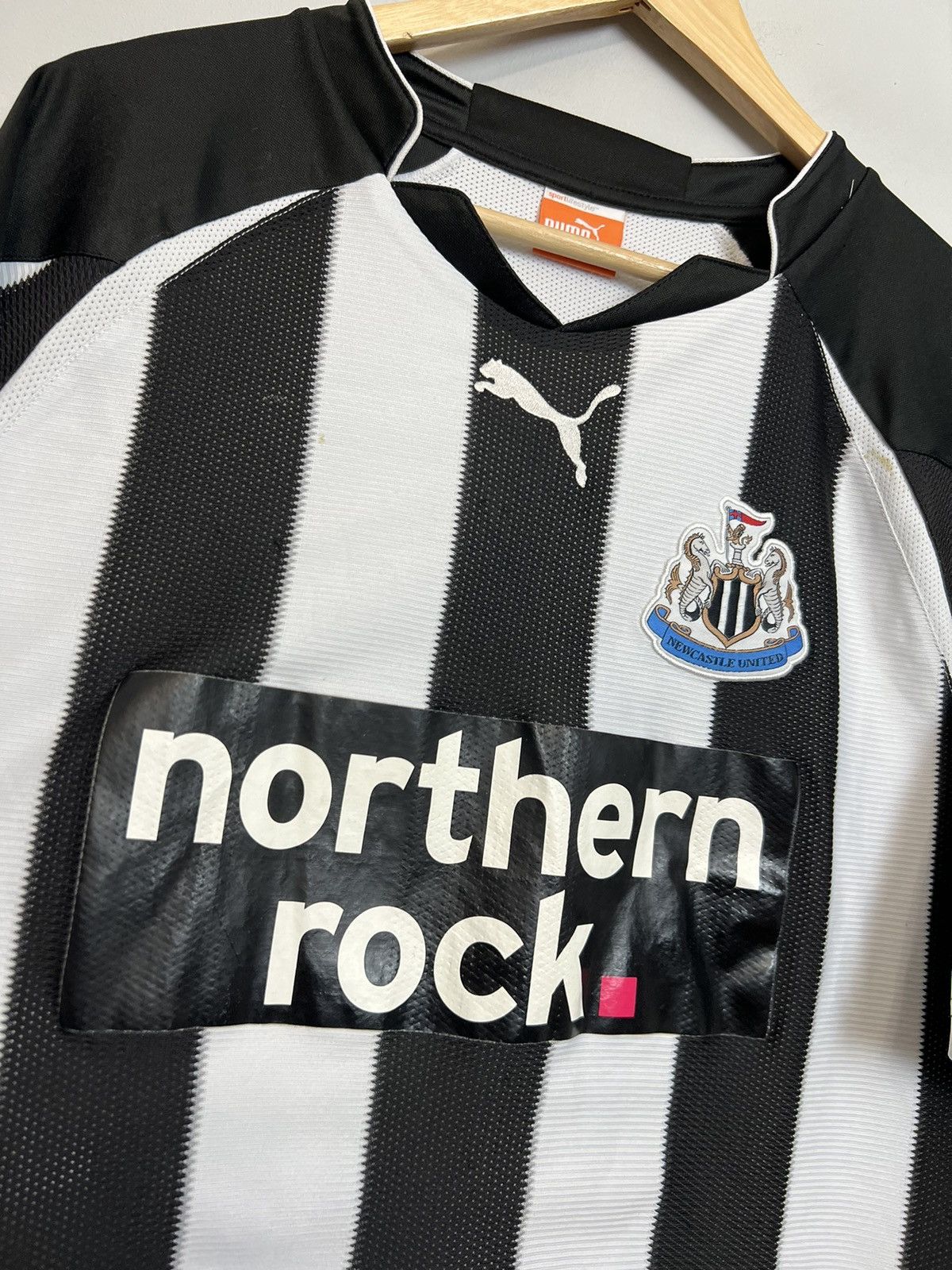 Puma Rare Vintage 00s Newcastle United PUMA Jersey Soccer Kit Size US XL / EU 56 / 4 - 3 Thumbnail