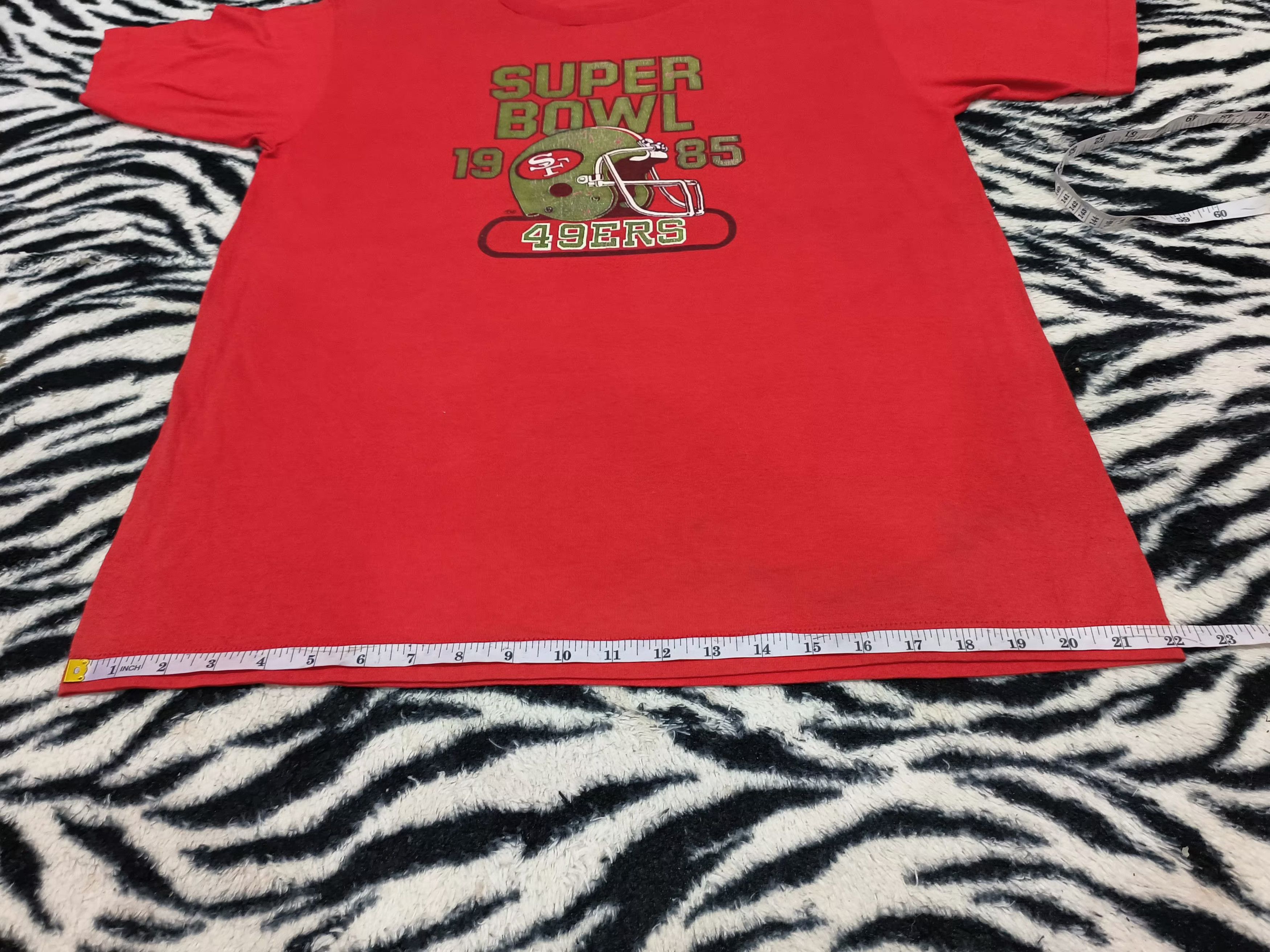 Logo 7 🔥Rare🔥 Vintage Super Bowl Thrashed tee Size US XL / EU 56 / 4 - 13 Thumbnail