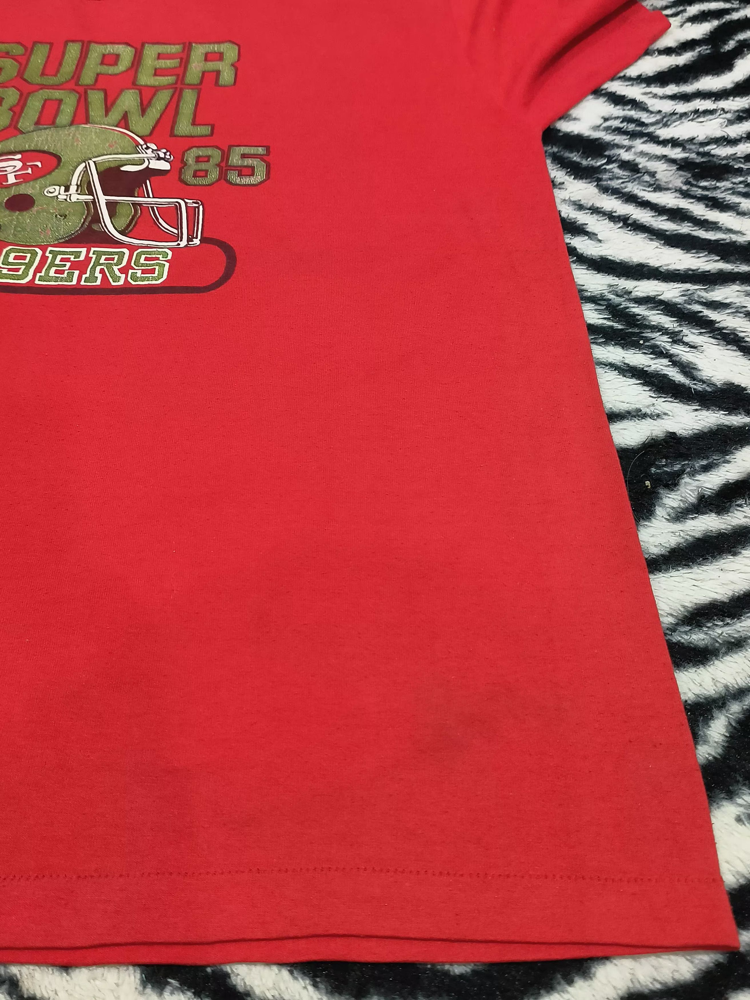 Logo 7 🔥Rare🔥 Vintage Super Bowl Thrashed tee Size US XL / EU 56 / 4 - 8 Thumbnail