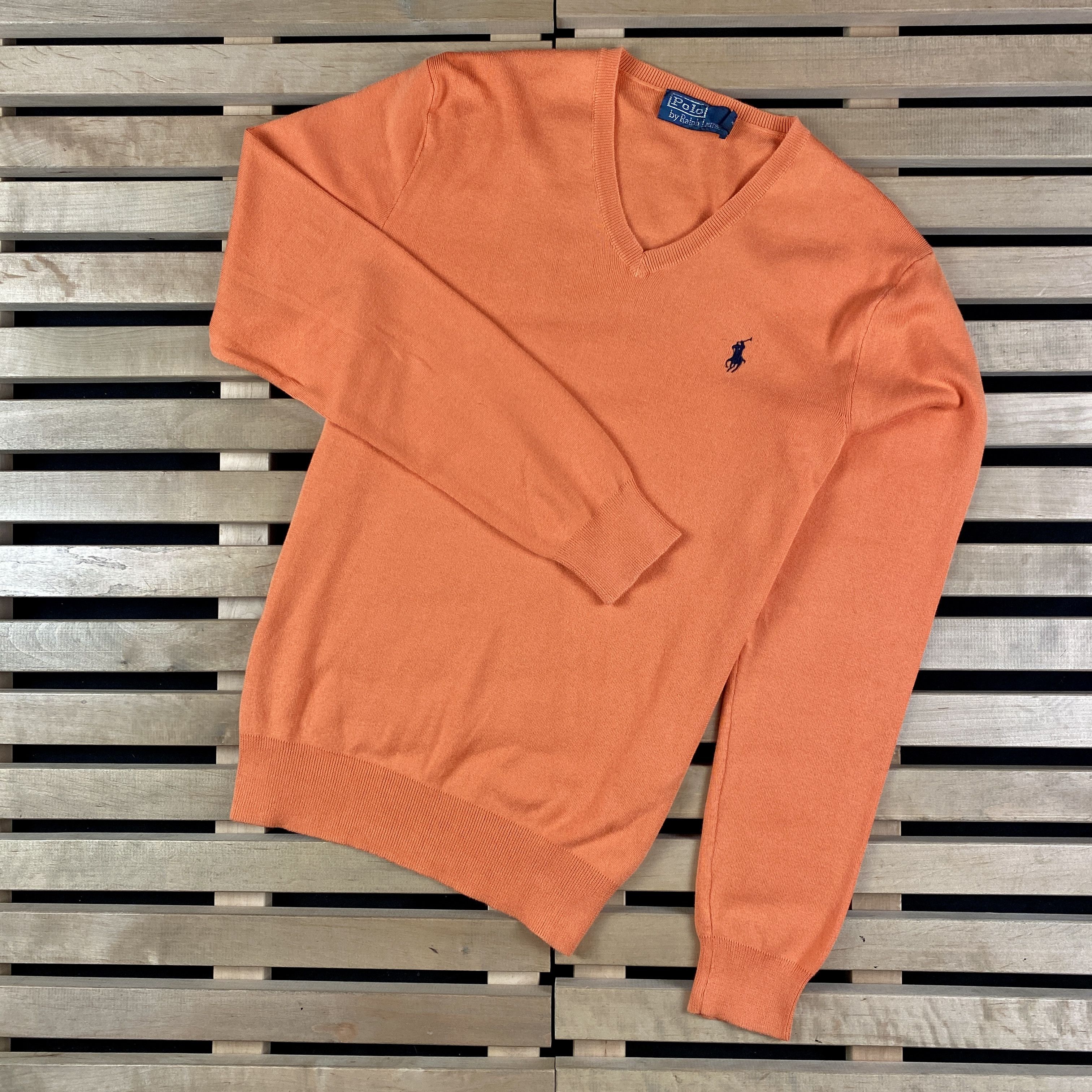 Polo Ralph Lauren × Ralph Lauren × Vintage Mens Jumper Long Sleeve Polo Ralph Lauren Vintage Size S Size US S / EU 44-46 / 1 - 1 Thumbnail
