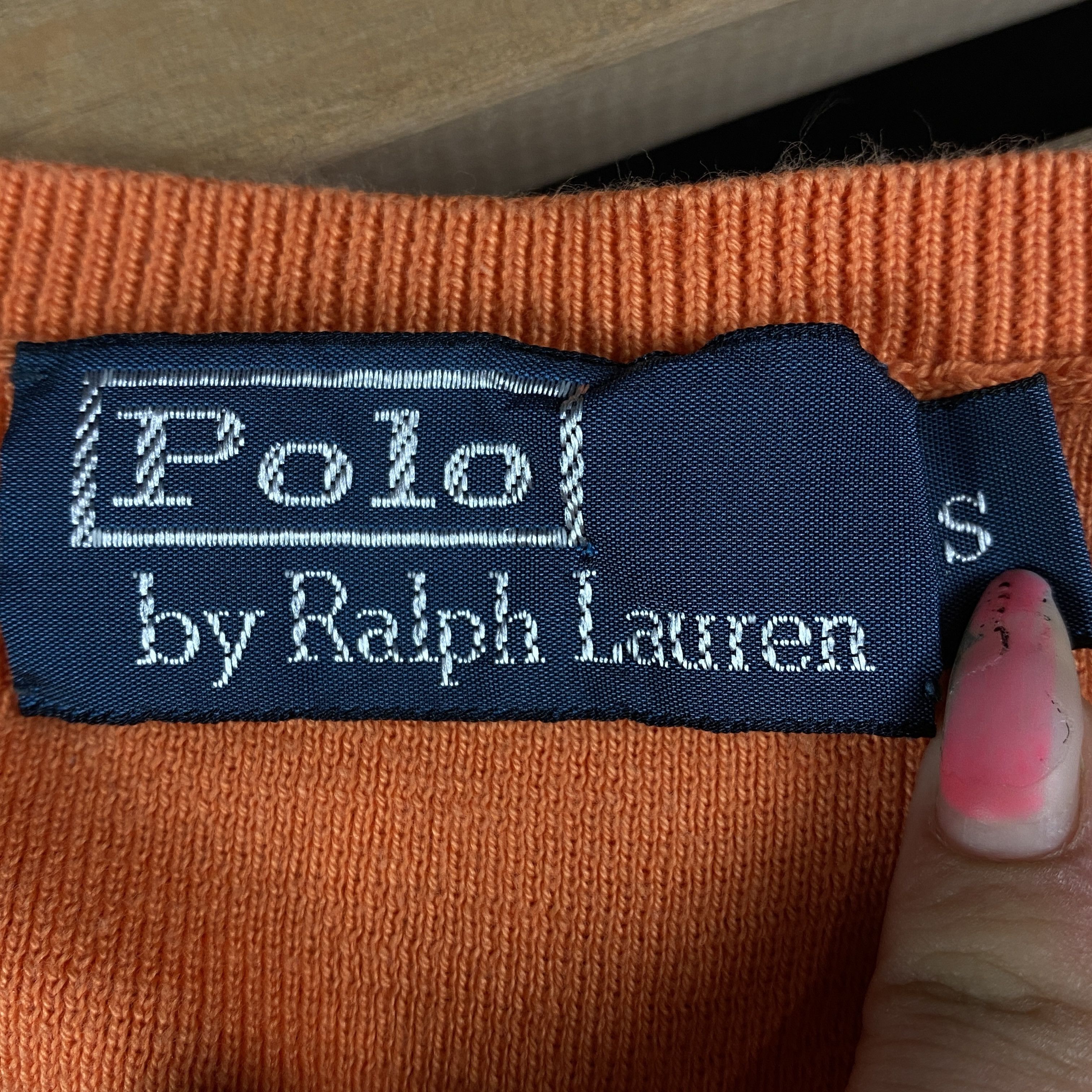 Polo Ralph Lauren × Ralph Lauren × Vintage Mens Jumper Long Sleeve Polo Ralph Lauren Vintage Size S Size US S / EU 44-46 / 1 - 4 Thumbnail