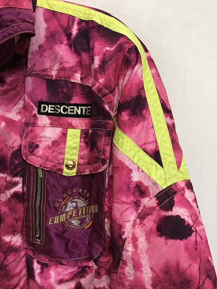 Descente DESCENTE Multi Color Yellow Straps Hoodie Ski Jacket Size US L / EU 52-54 / 3 - 2 Thumbnail