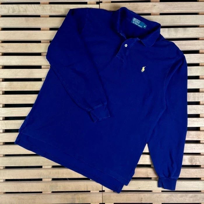 Polo Ralph Lauren × Ralph Lauren × Vintage Mens Polo Rugby Vintage Ralph Lauren Sweatshirt Size M Size US M / EU 48-50 / 2 - 1 Thumbnail