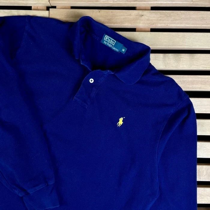 Polo Ralph Lauren × Ralph Lauren × Vintage Mens Polo Rugby Vintage Ralph Lauren Sweatshirt Size M Size US M / EU 48-50 / 2 - 2 Thumbnail