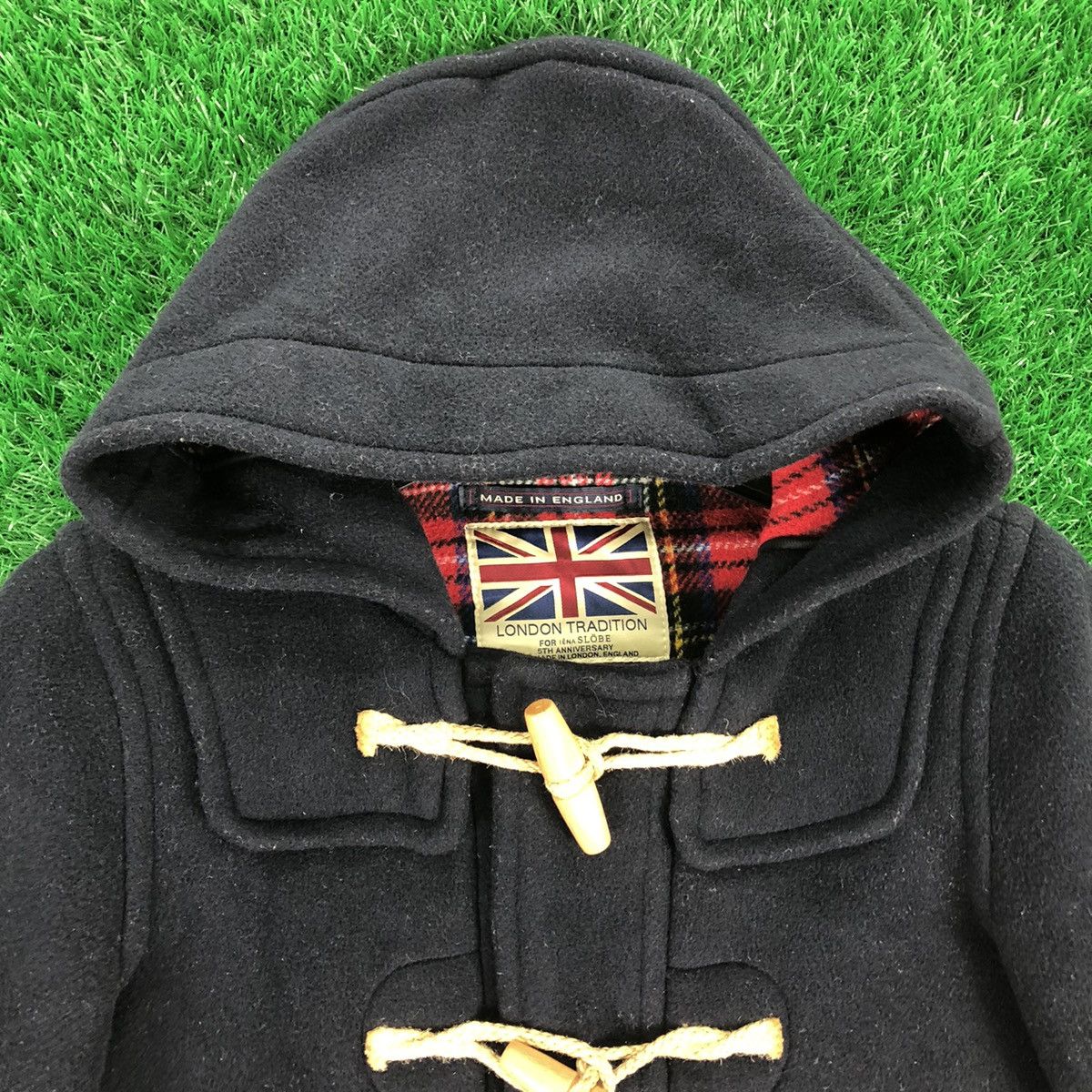 Vintage Vintage Y2K Wool Duffel Coat For Kid by London Tradition Size US XXS / EU 40 - 7 Thumbnail