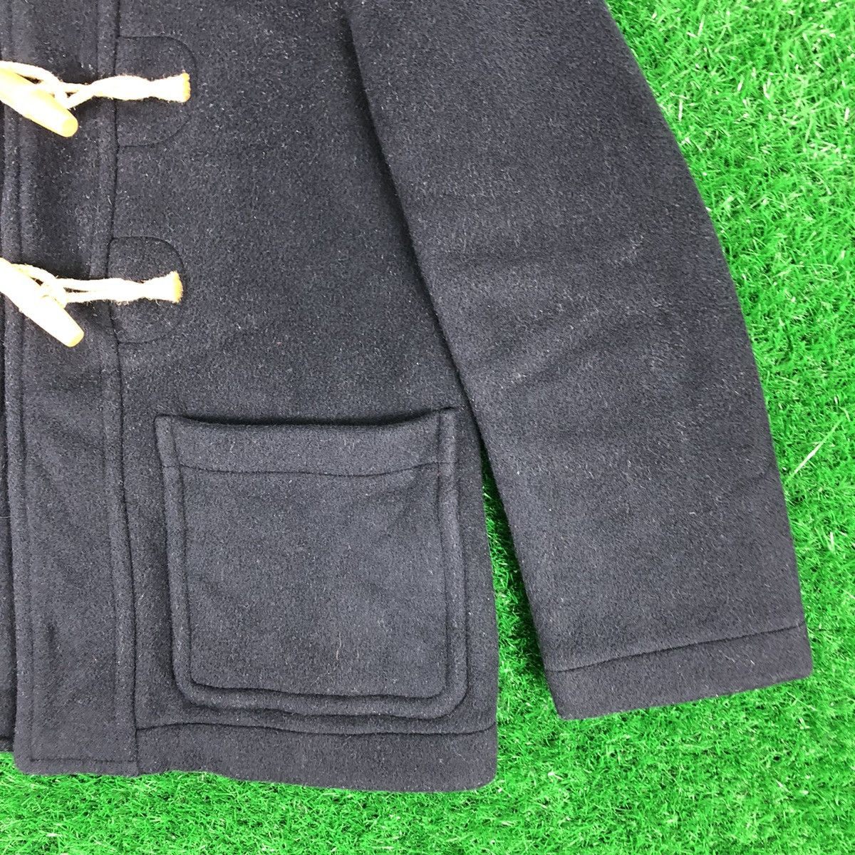 Vintage Vintage Y2K Wool Duffel Coat For Kid by London Tradition Size US XXS / EU 40 - 3 Thumbnail