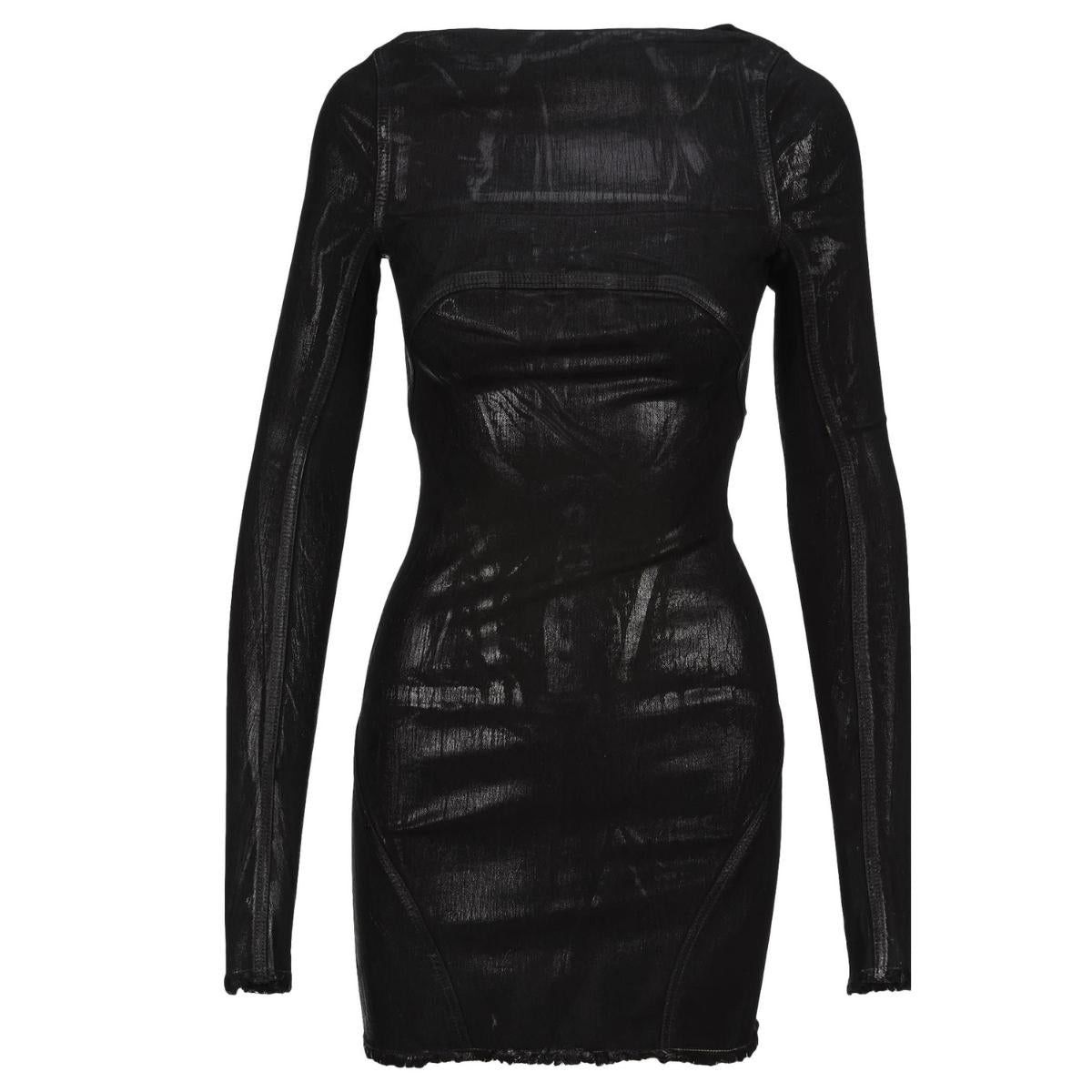 Rick Owens Open-back Mini Cotton Dress Size M / US 6-8 / IT 42-44 - 1 Thumbnail