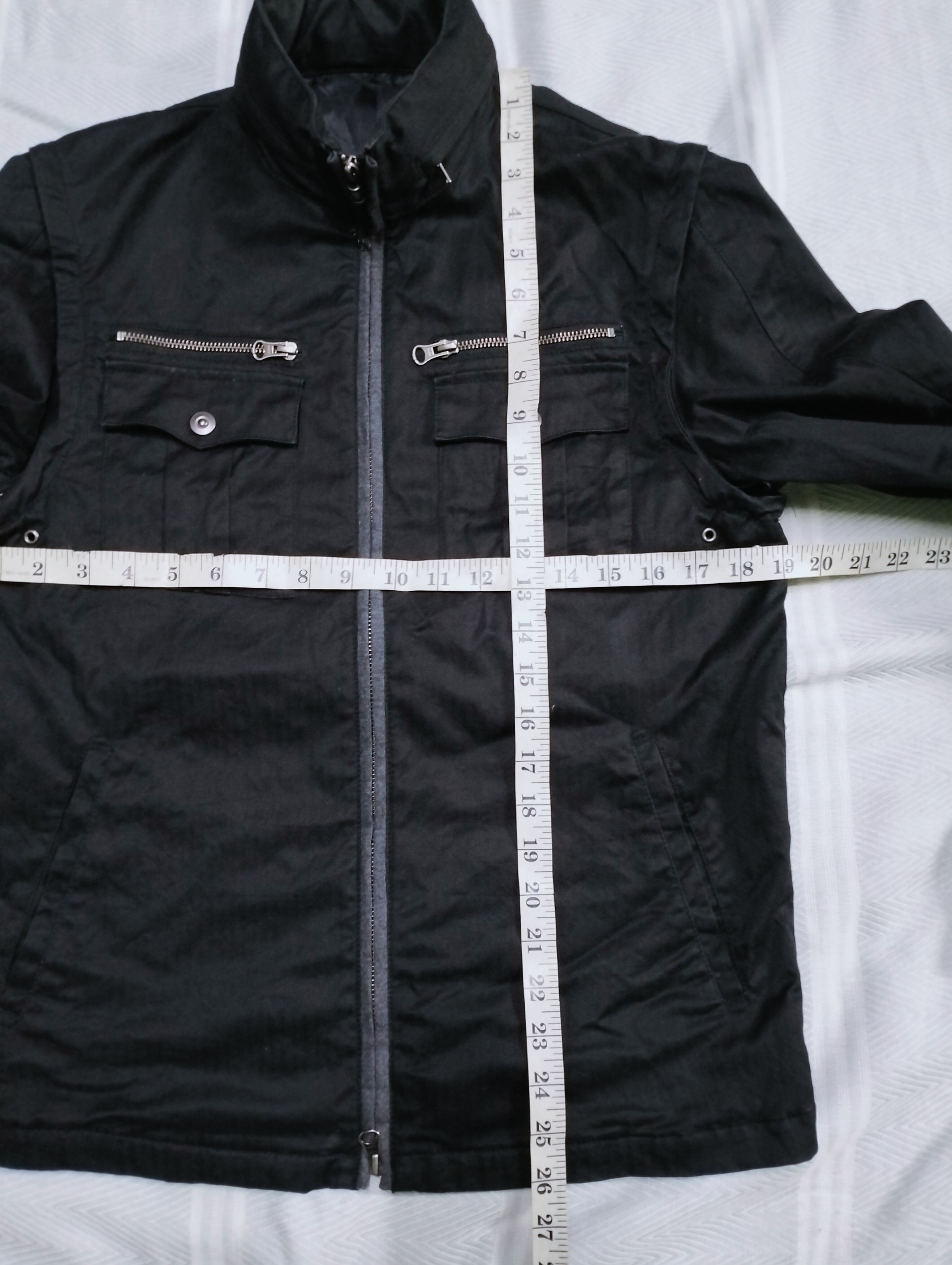 PPFM PPFM 2 Way Jacket Vest Hidden Hoodies Punk Ride Jacket Size US S / EU 44-46 / 1 - 20 Thumbnail